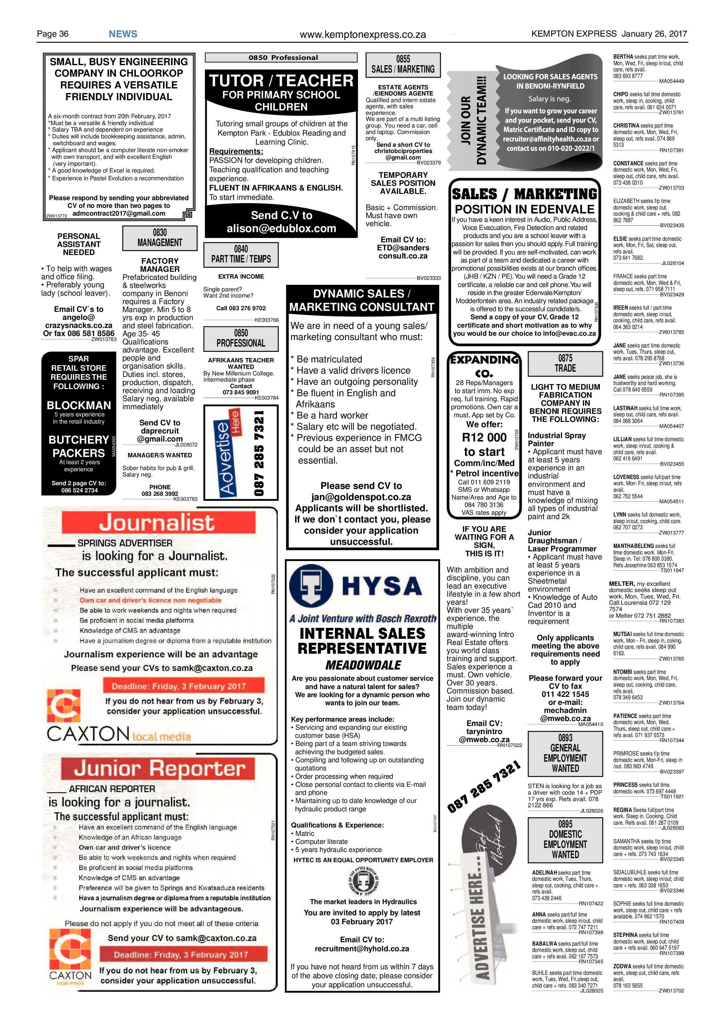 Kempton Express 26 January 2017 page 36