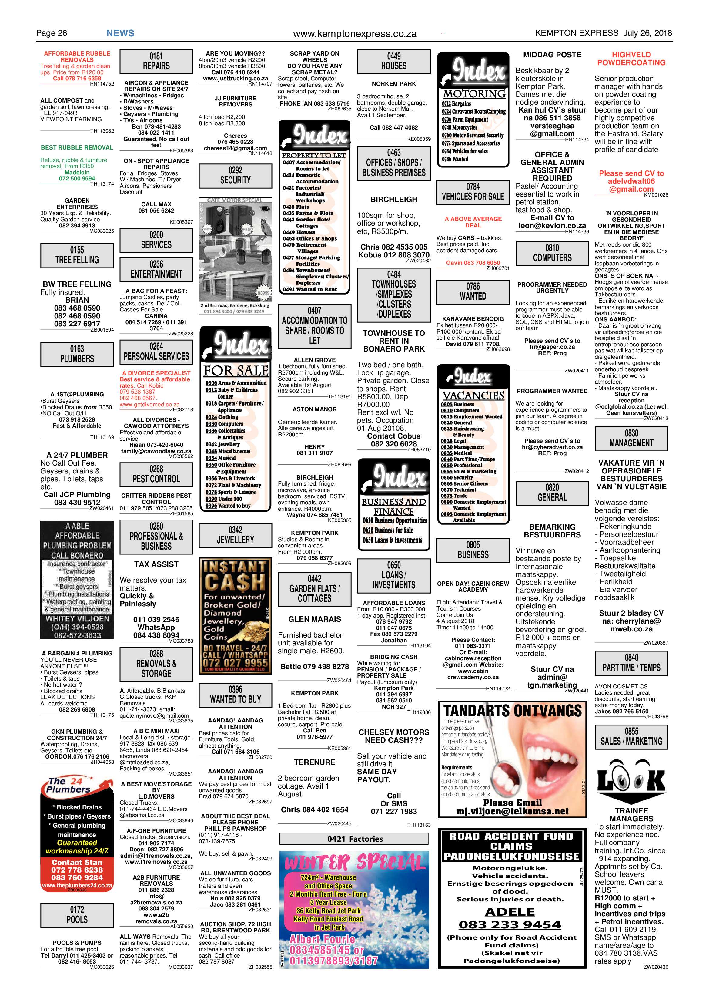 Kempton Express 26 July 2018 page 26