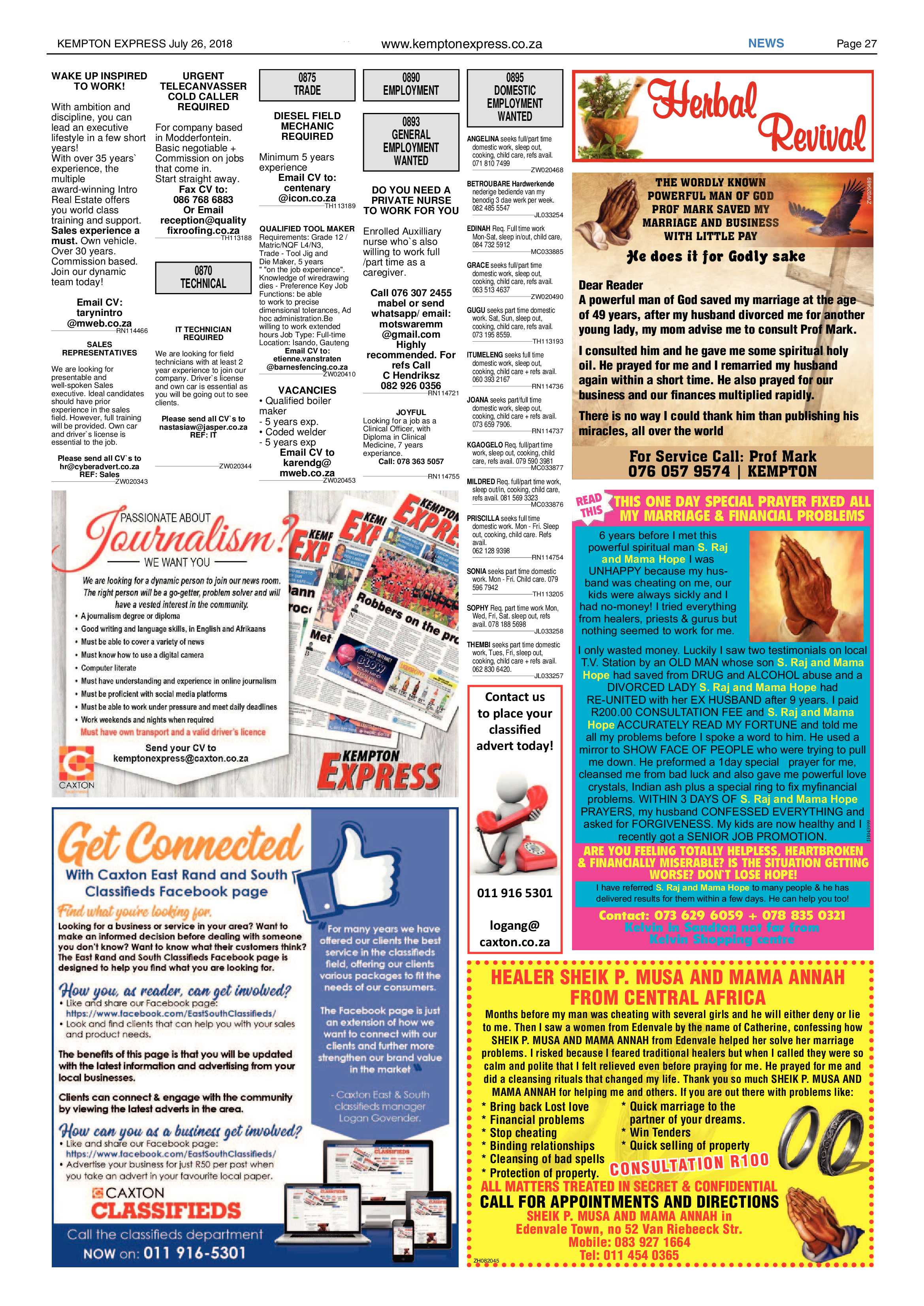 Kempton Express 26 July 2018 page 27