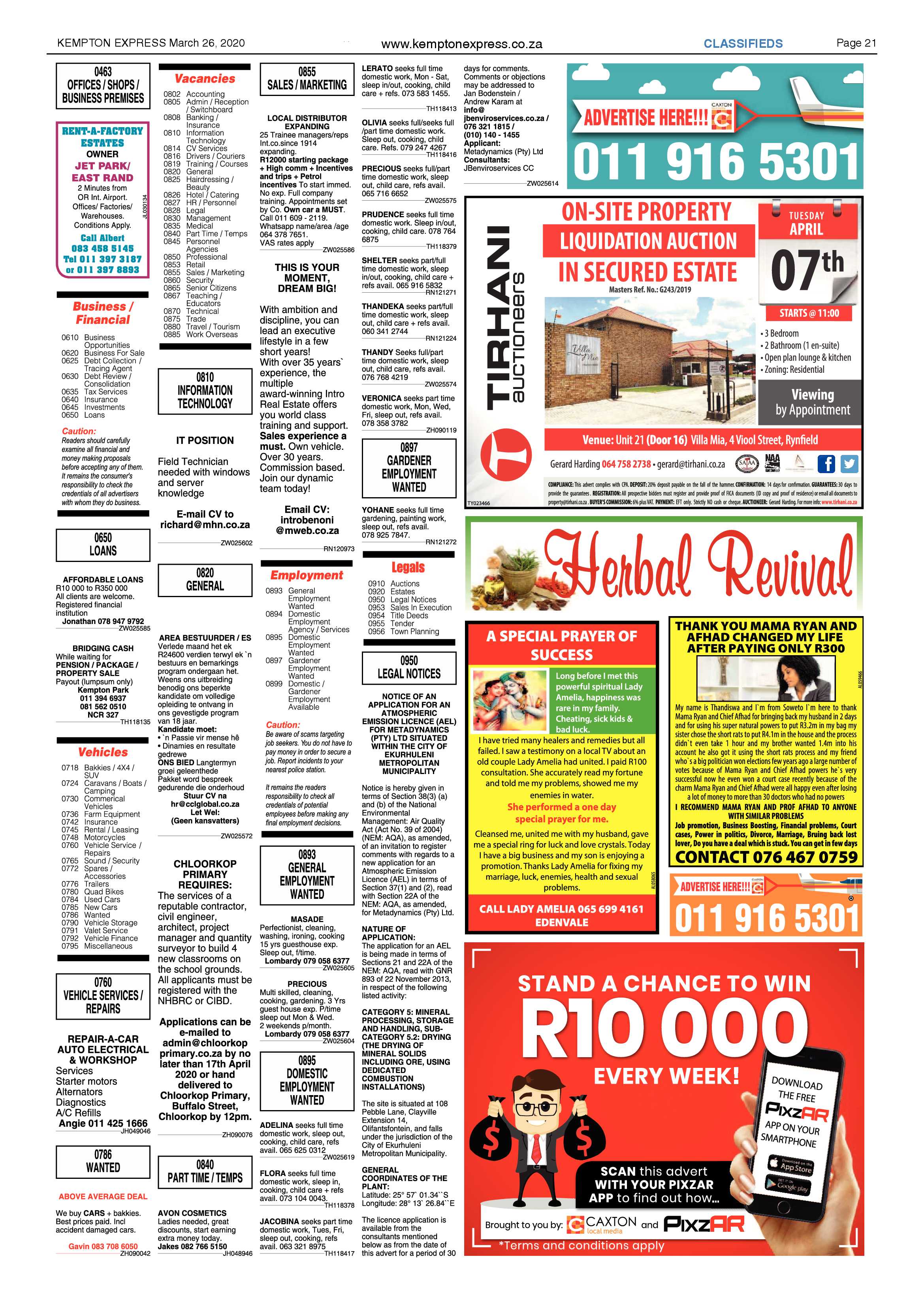 Kempton Express 26 March 2020 page 21