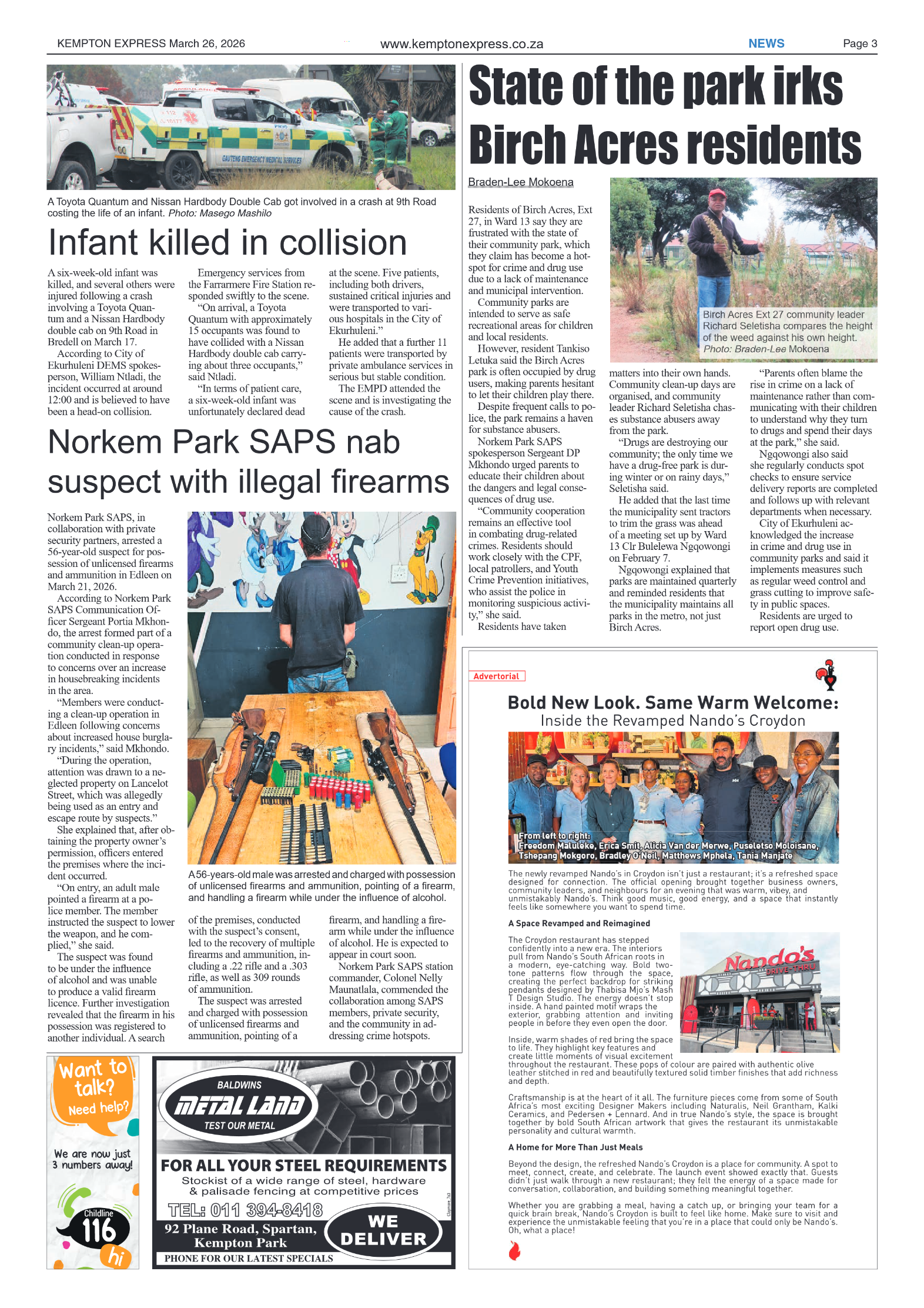 Kempton Express 26 March 2026 page 3