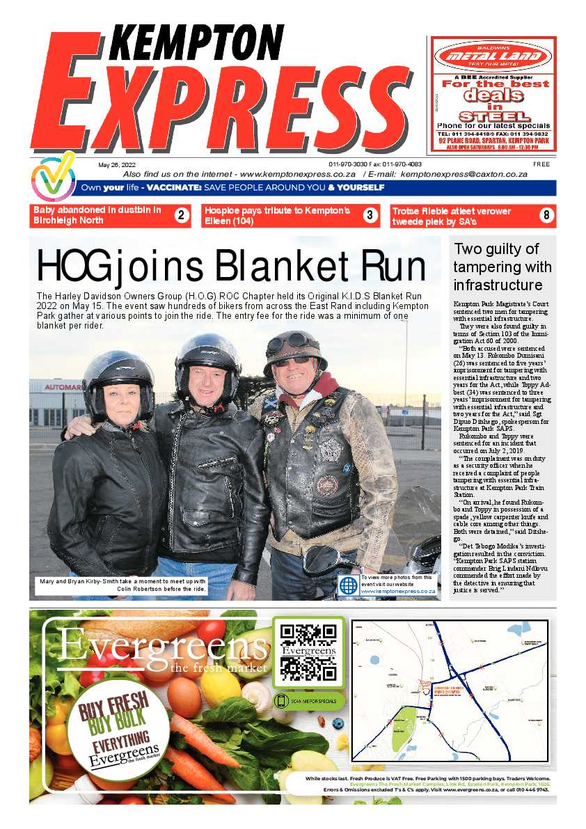 Kempton Express 26 May 2022 page 1