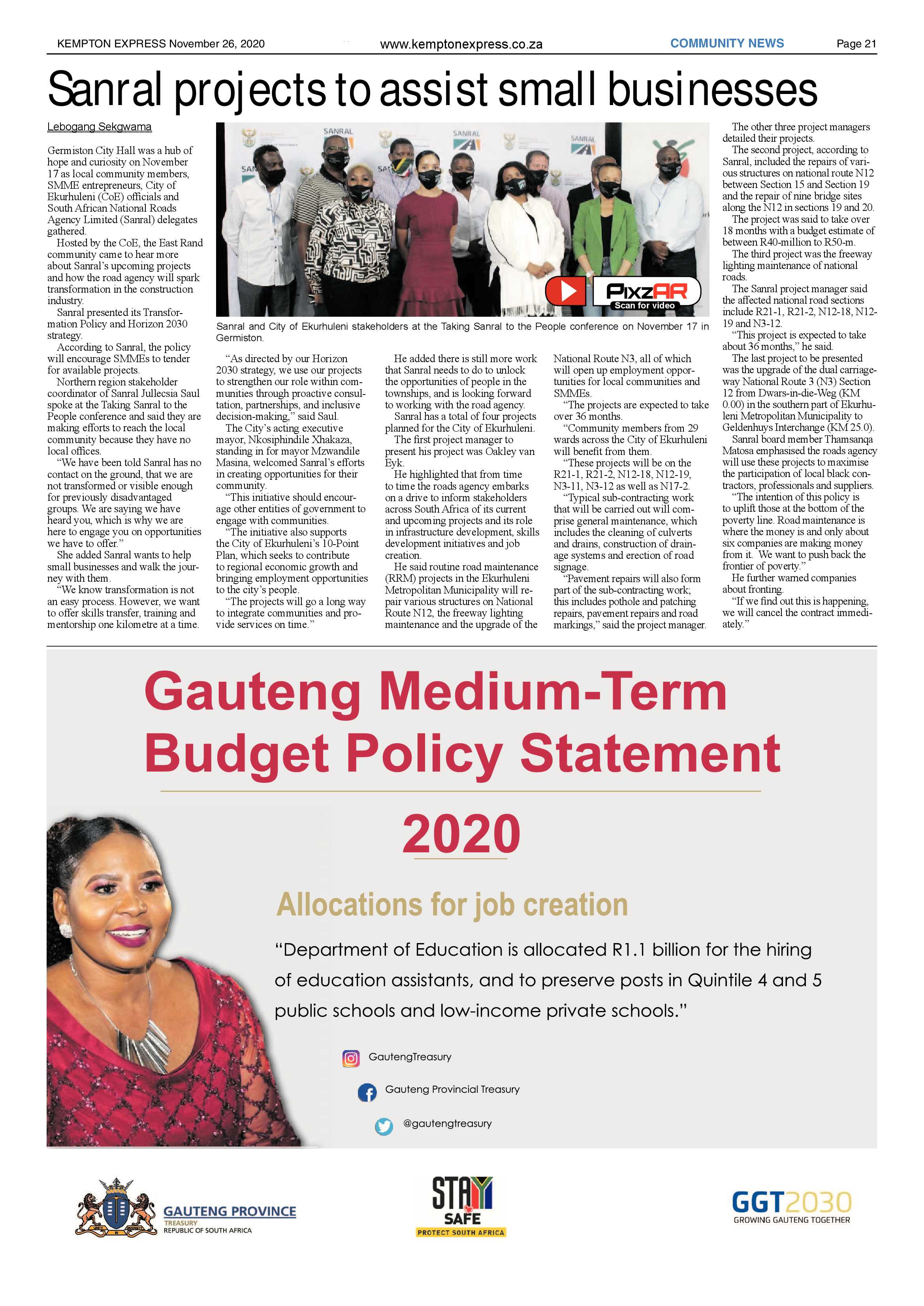 Kempton Express 26 November 2020 page 21