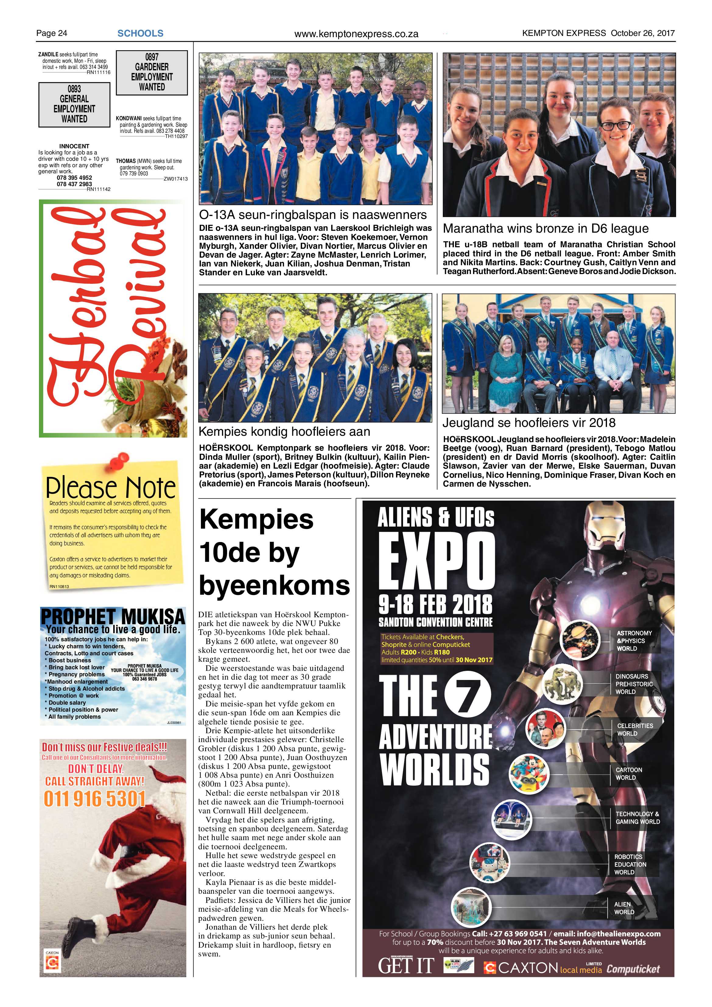 Kempton Express 26 October 2017 page 28