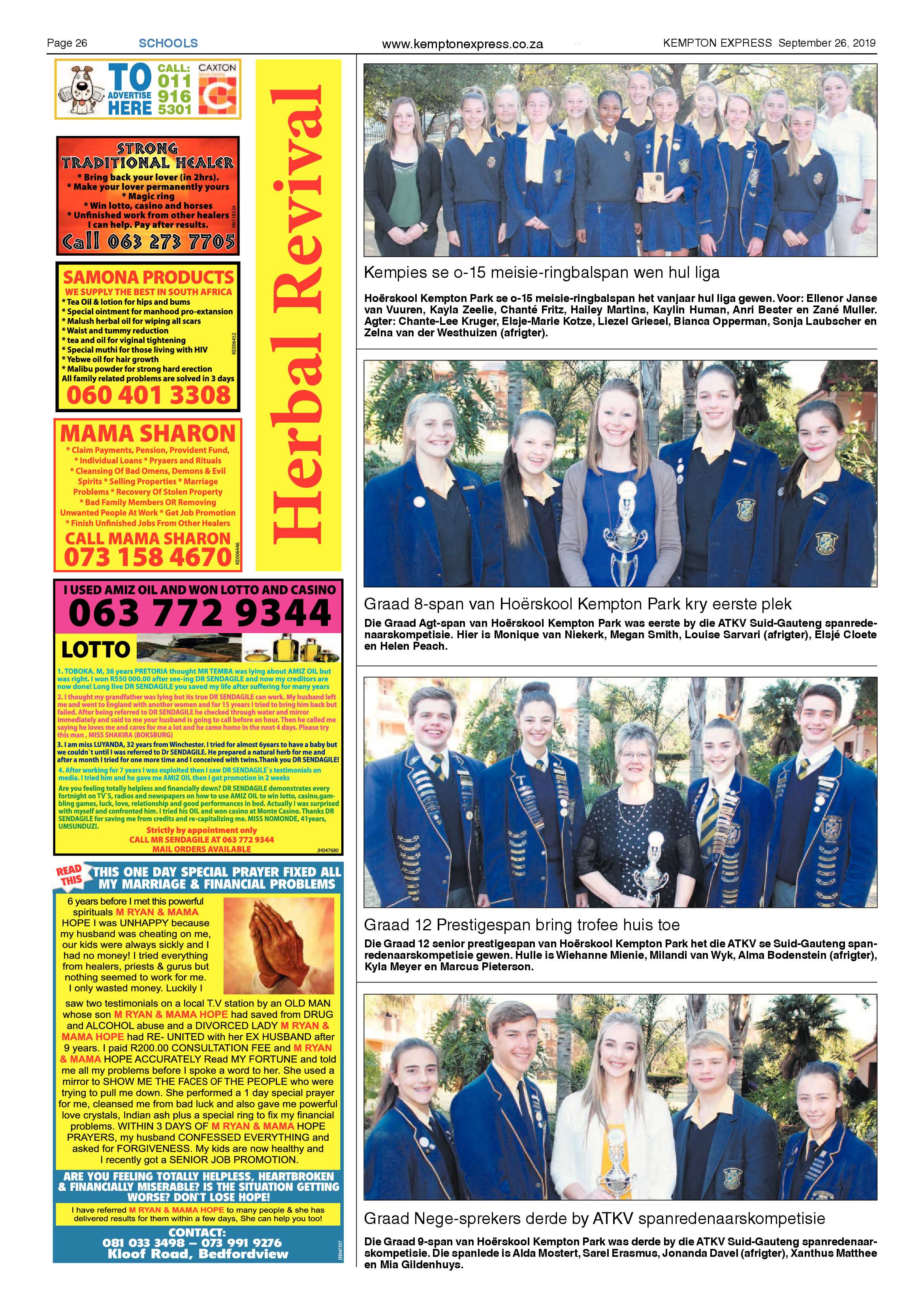 Kempton Express 26 September 2019 page 26