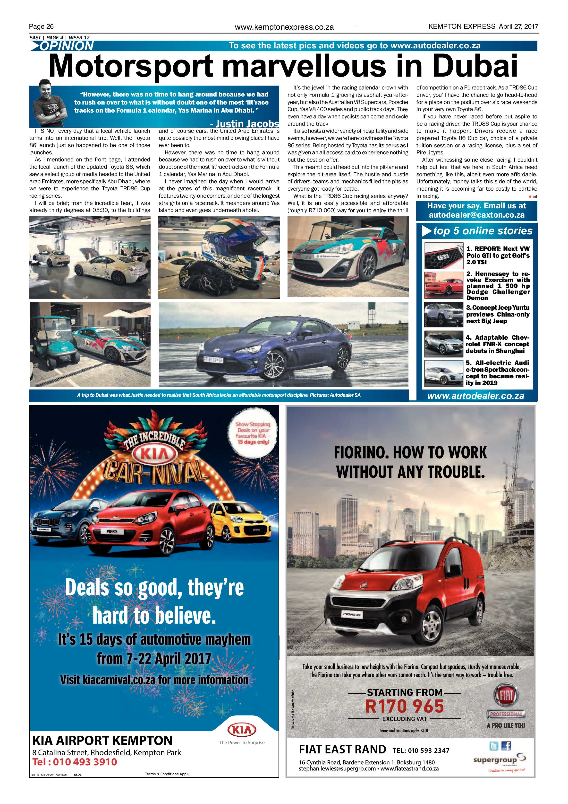 Kempton Express 27 April 2017 page 26