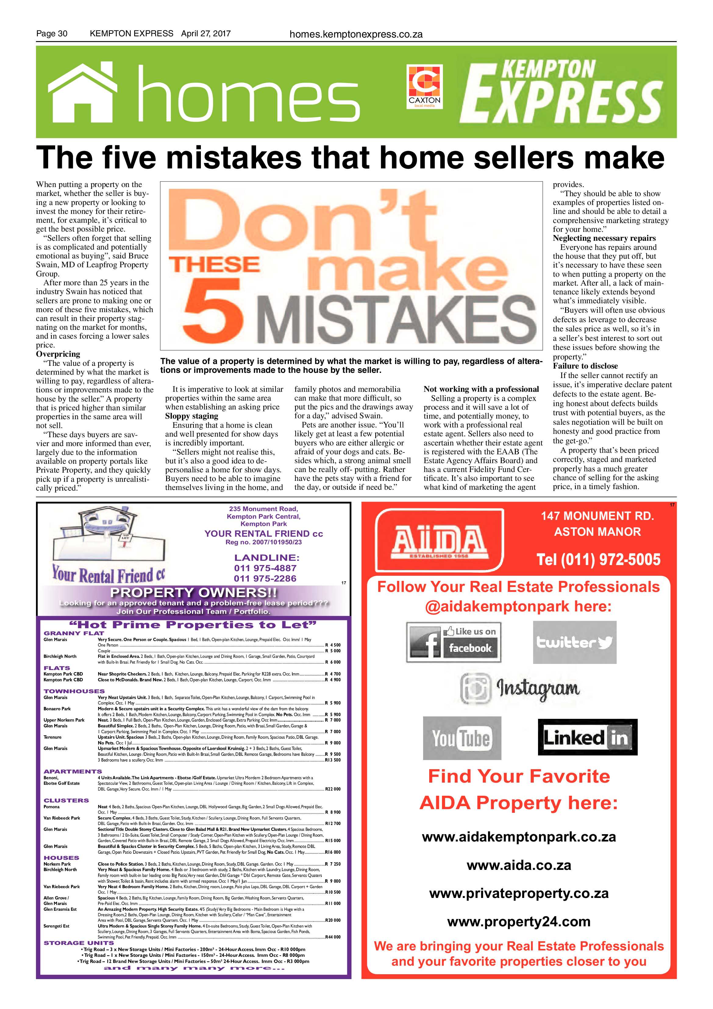 Kempton Express 27 April 2017 page 30