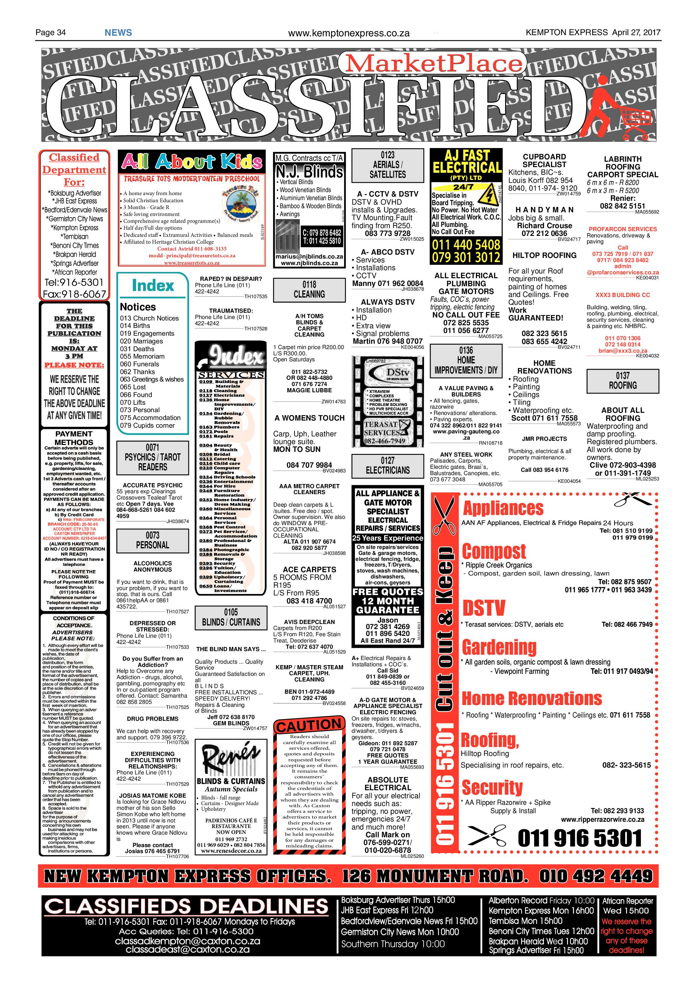 Kempton Express 27 April 2017 page 34