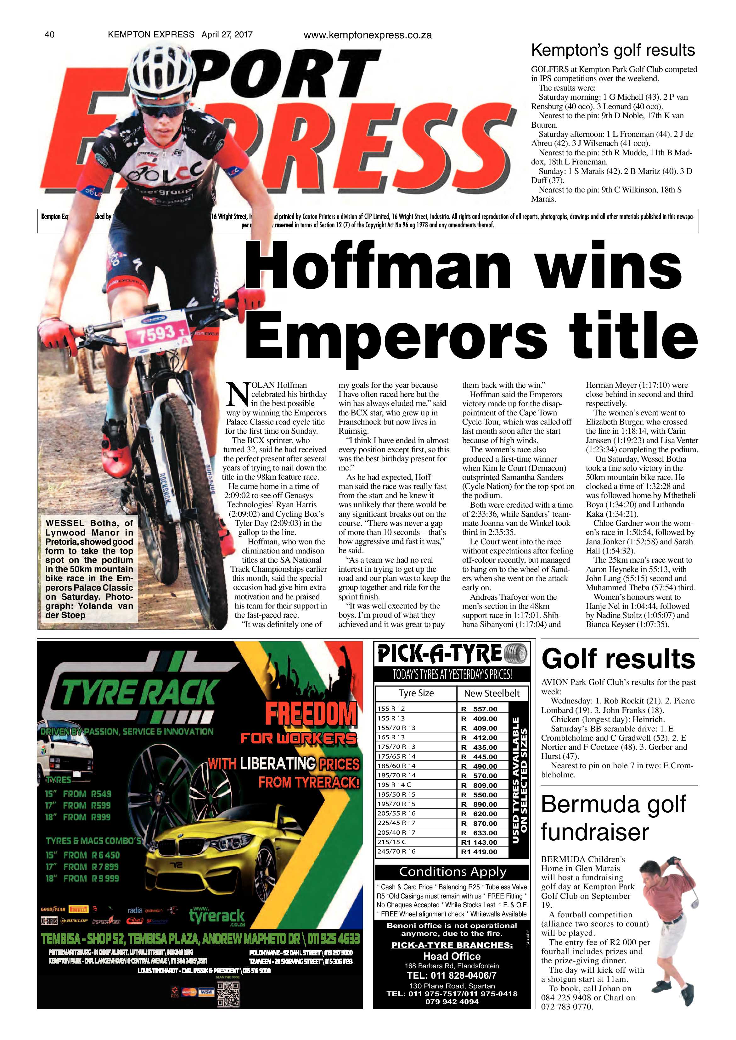 Kempton Express 27 April 2017 page 40