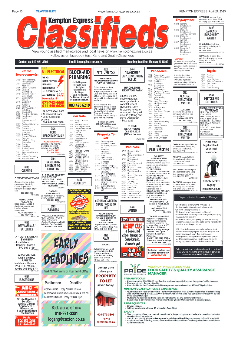 Kempton Express 27 April 2023 page 10