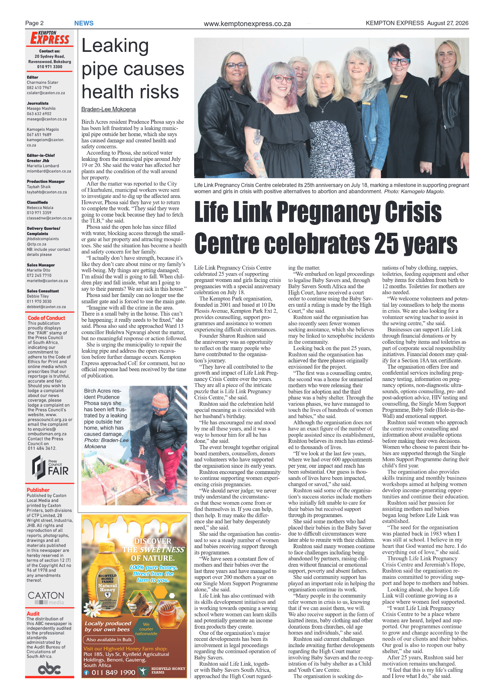 Kempton Express 27 August 2026 page 2