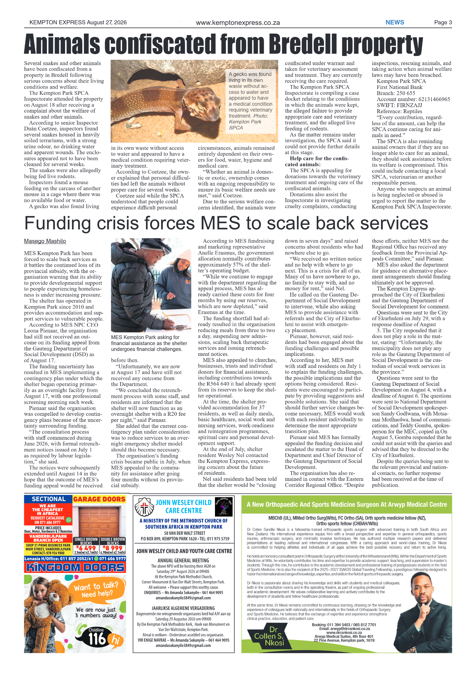 Kempton Express 27 August 2026 page 3