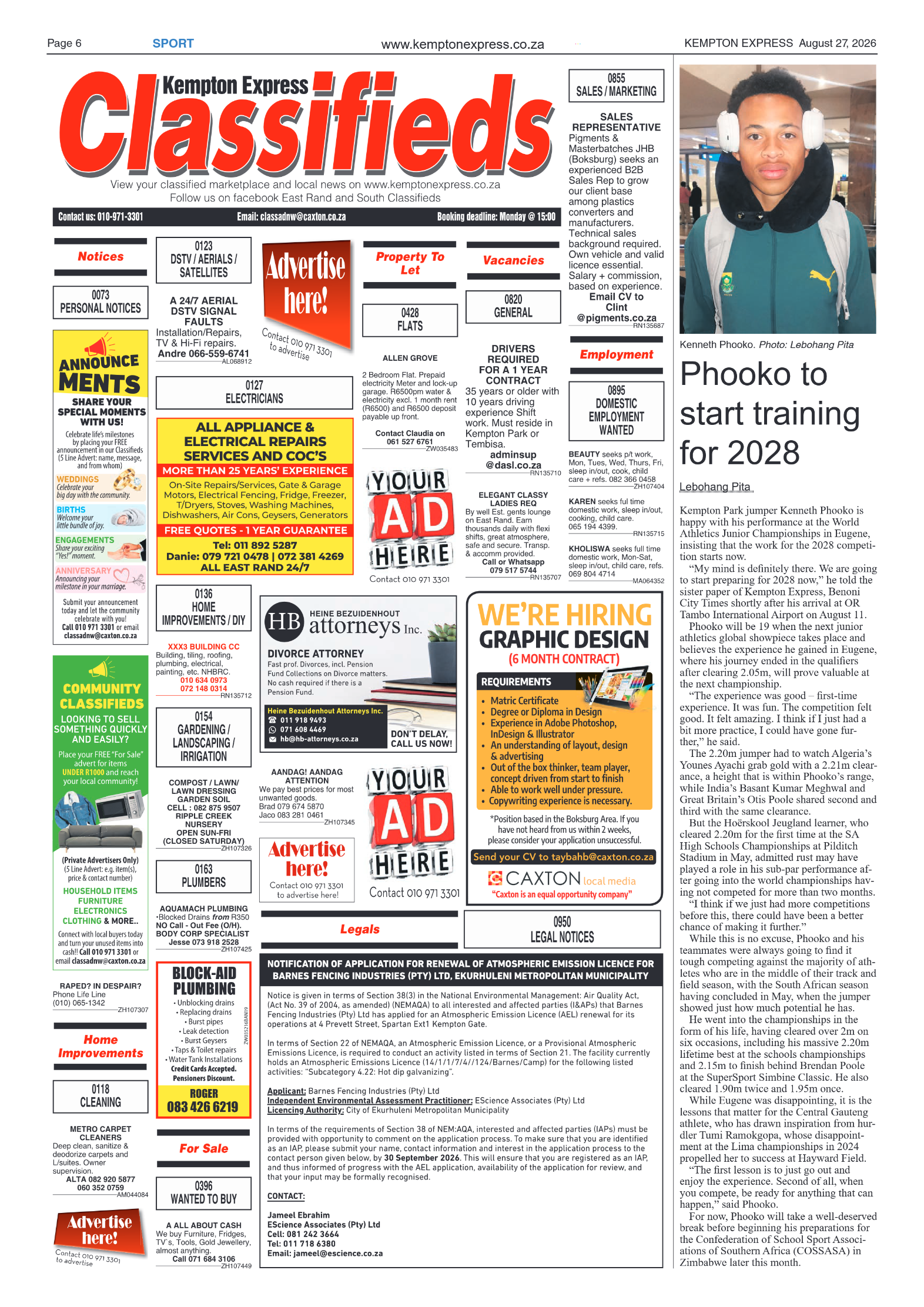 Kempton Express 27 August 2026 page 6