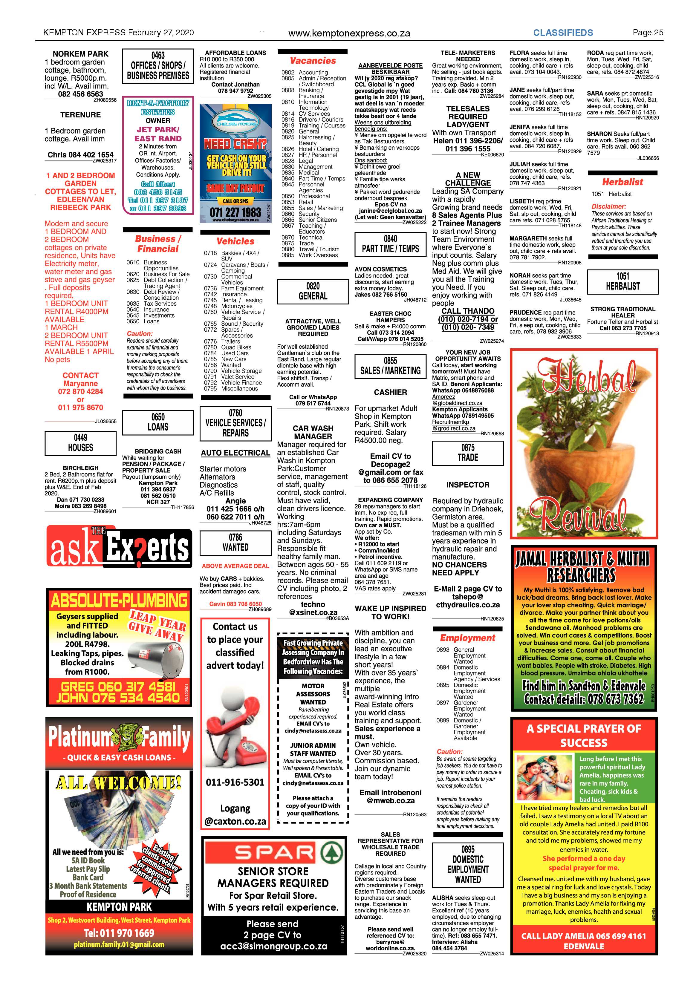 Kempton Express 27 February 2020 page 25
