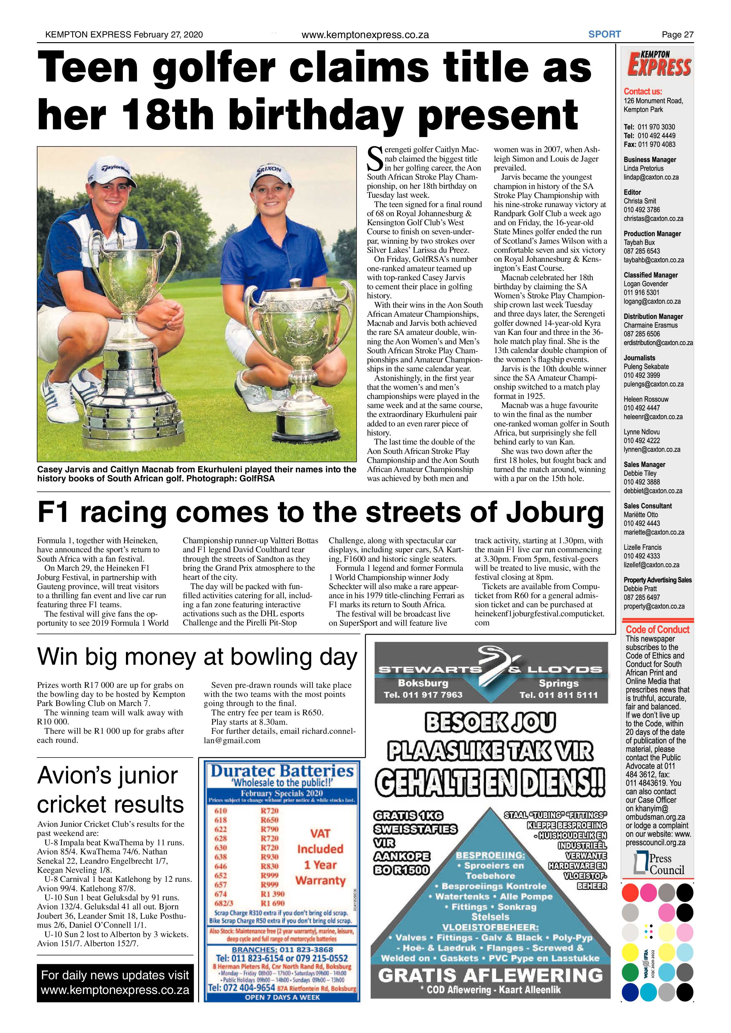 Kempton Express 27 February 2020 page 27