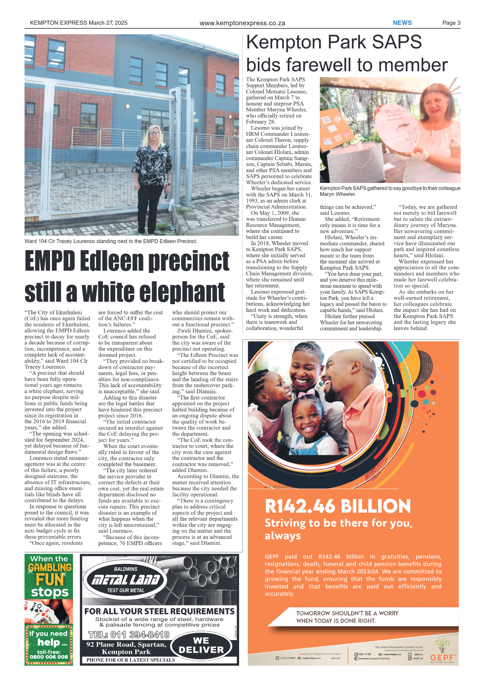 Kempton Express 27 March 2025 page 3