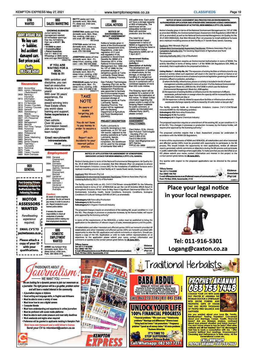 Kempton Express 27 May 2021 page 19