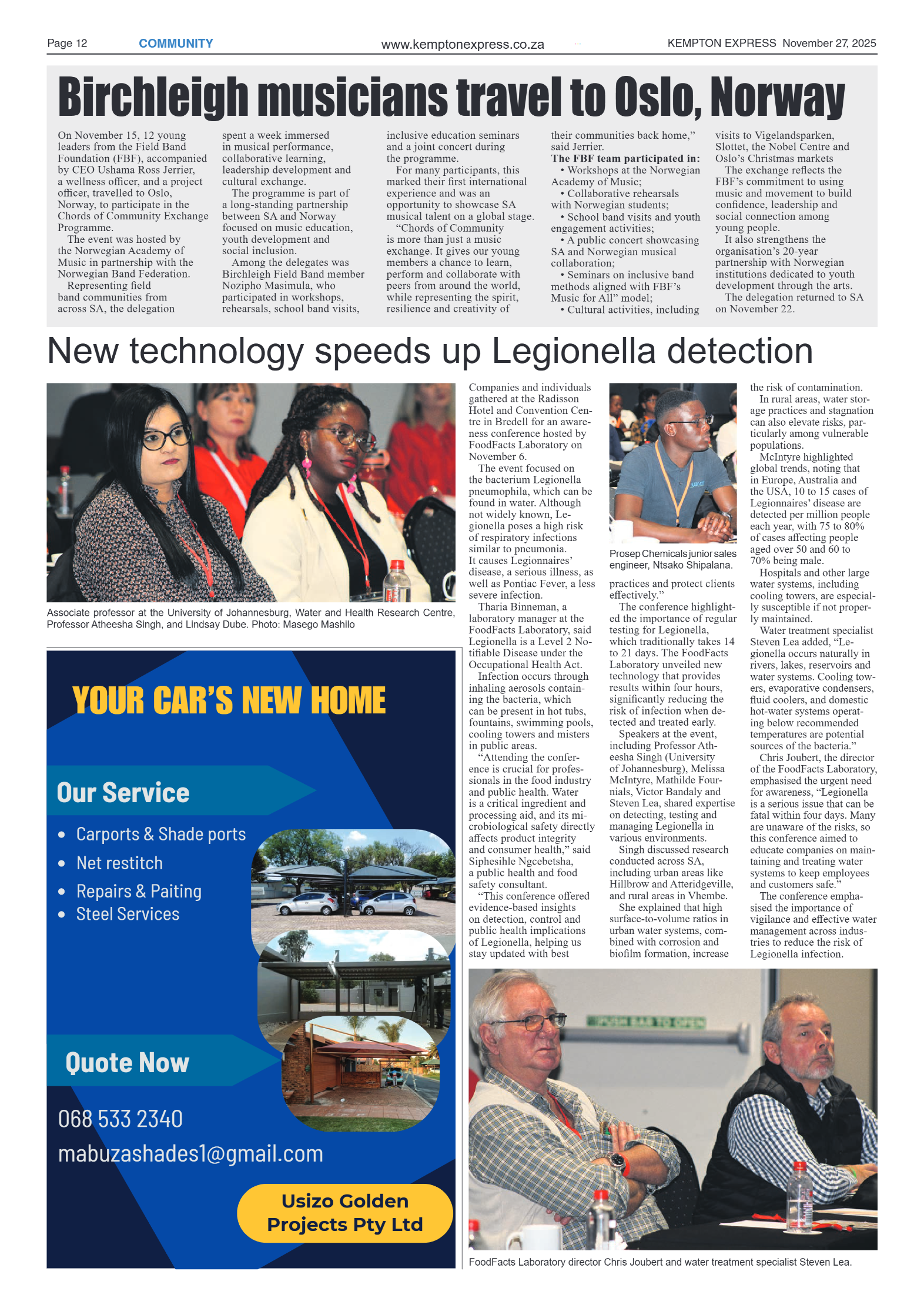 Kempton Express 27 November 2025 page 12