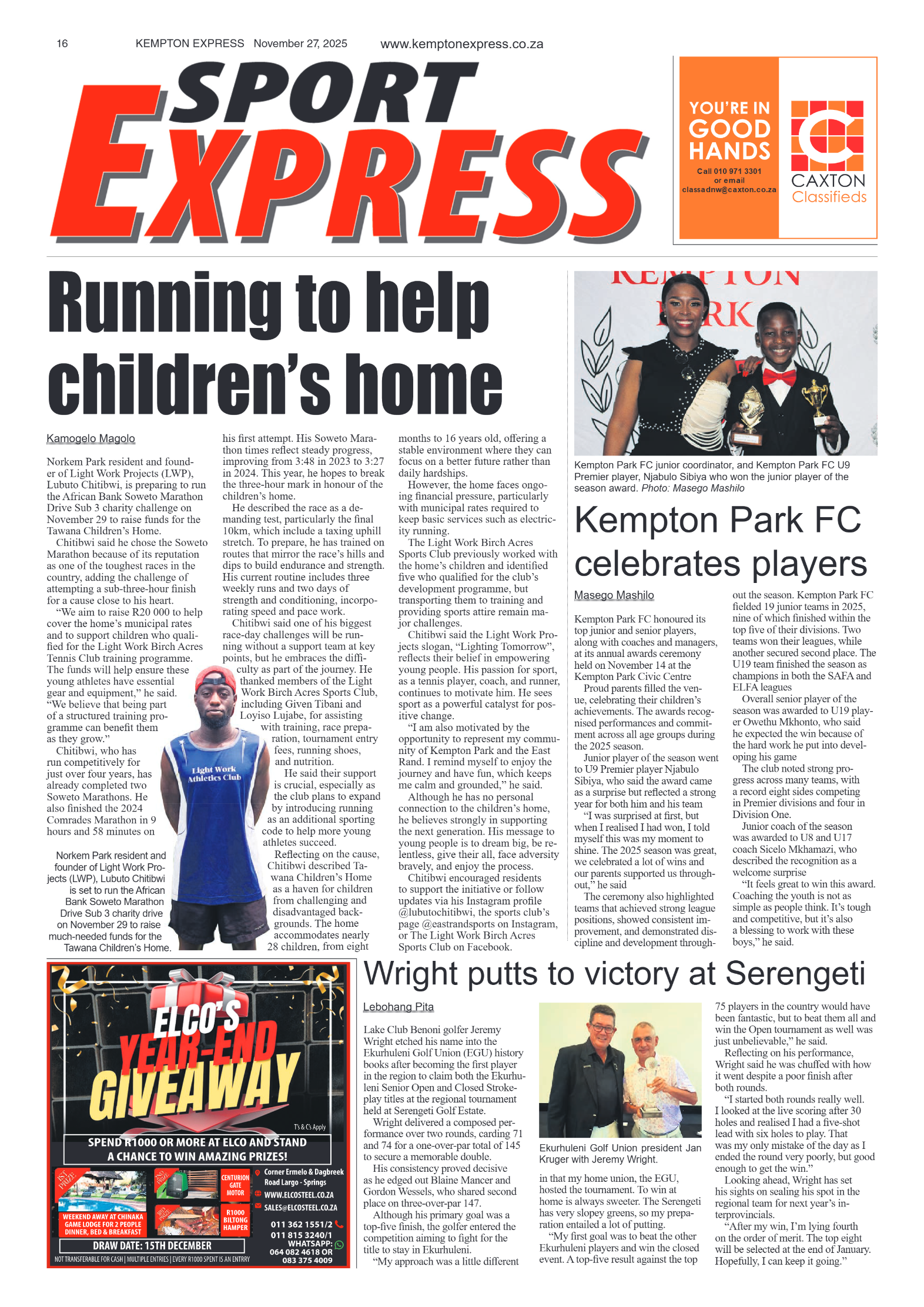 Kempton Express 27 November 2025 page 16