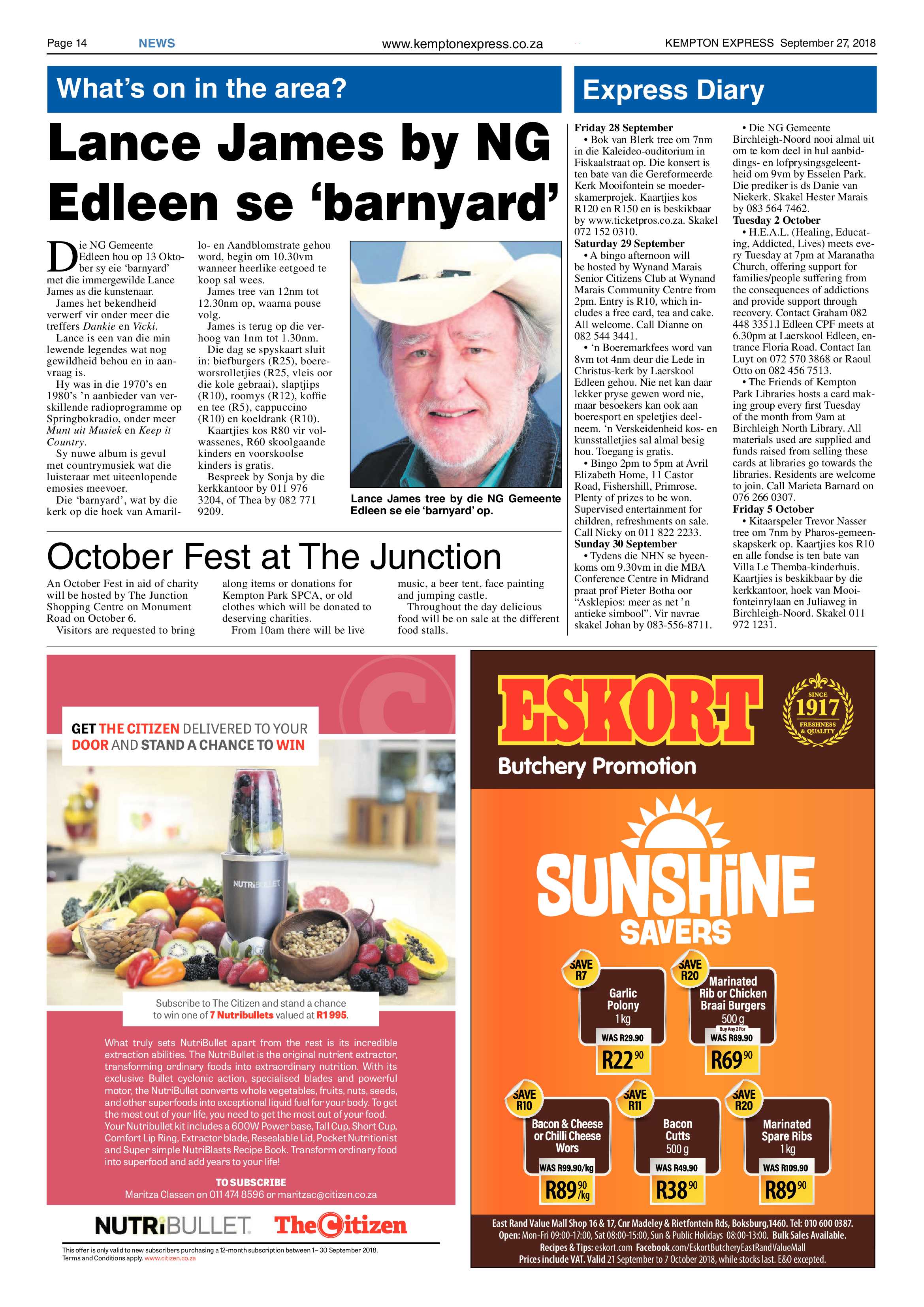 Kempton Express 27 September 2018 page 14