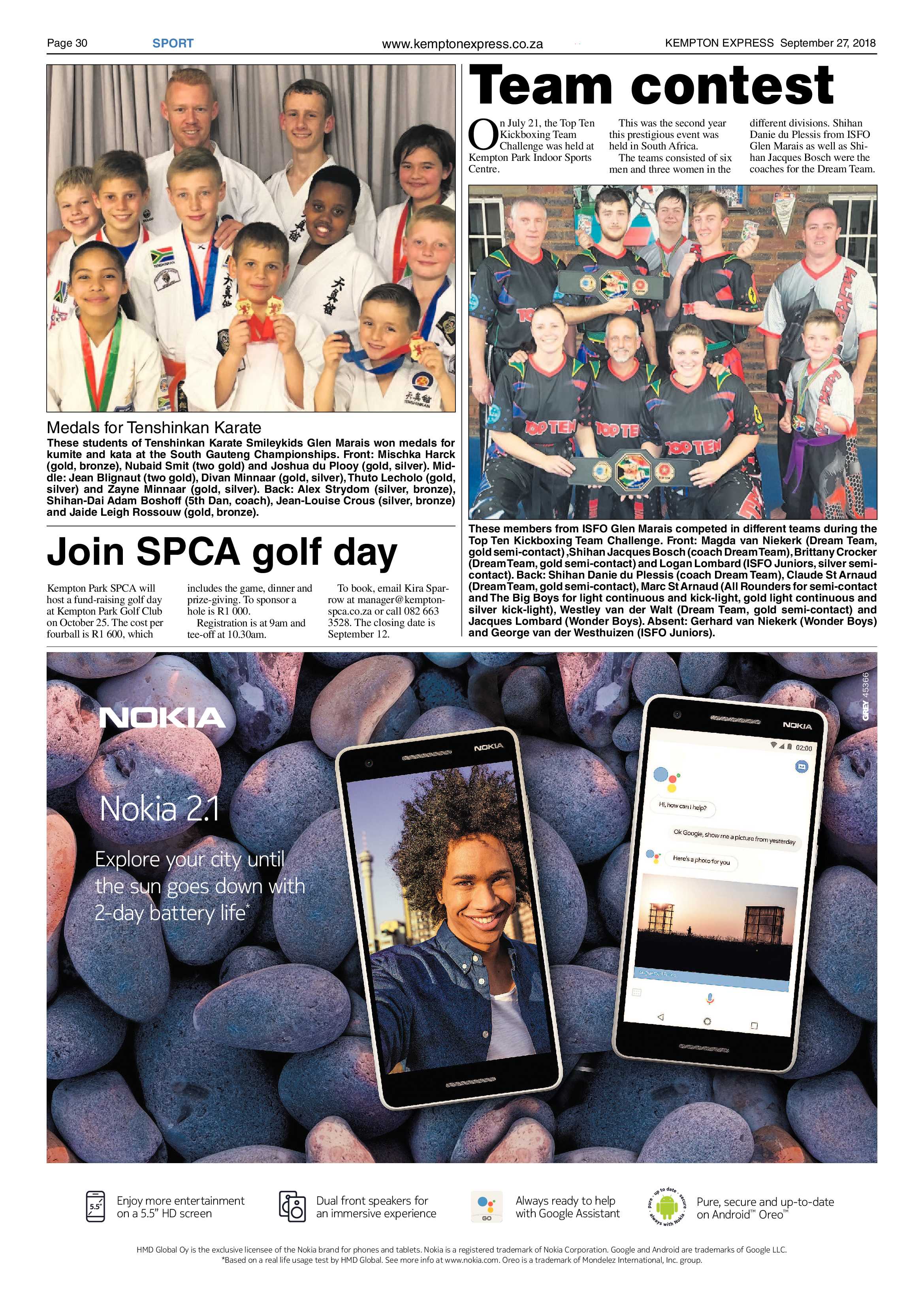 Kempton Express 27 September 2018 page 30