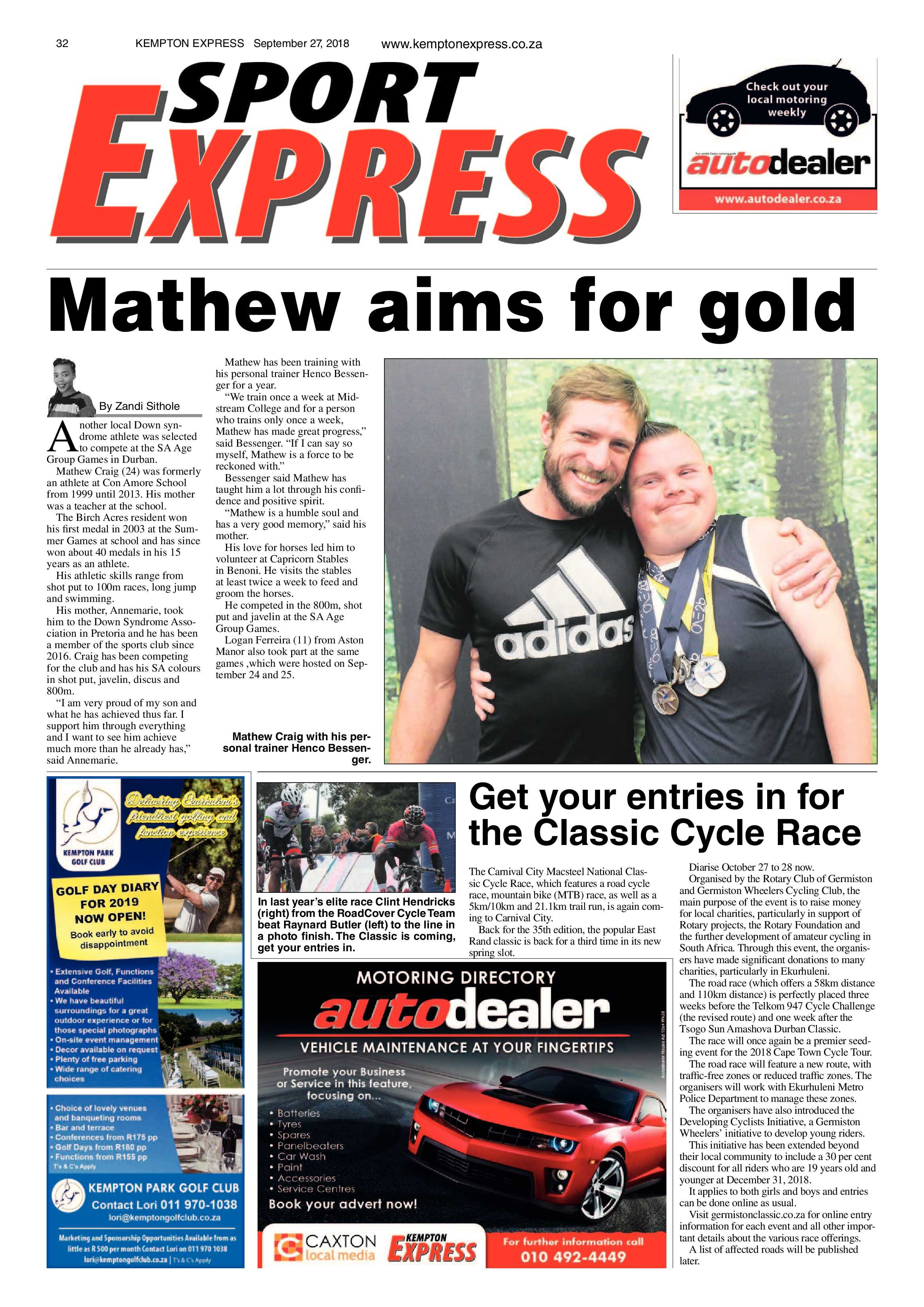 Kempton Express 27 September 2018 page 32