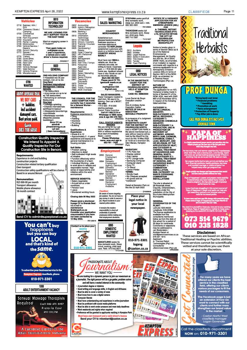 Kempton Express 28 April 2022 page 11