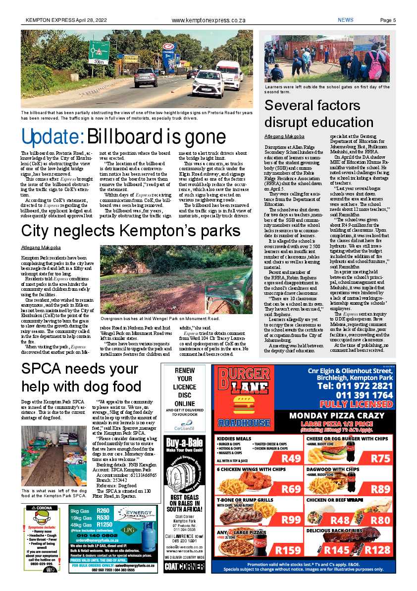 Kempton Express 28 April 2022 page 5