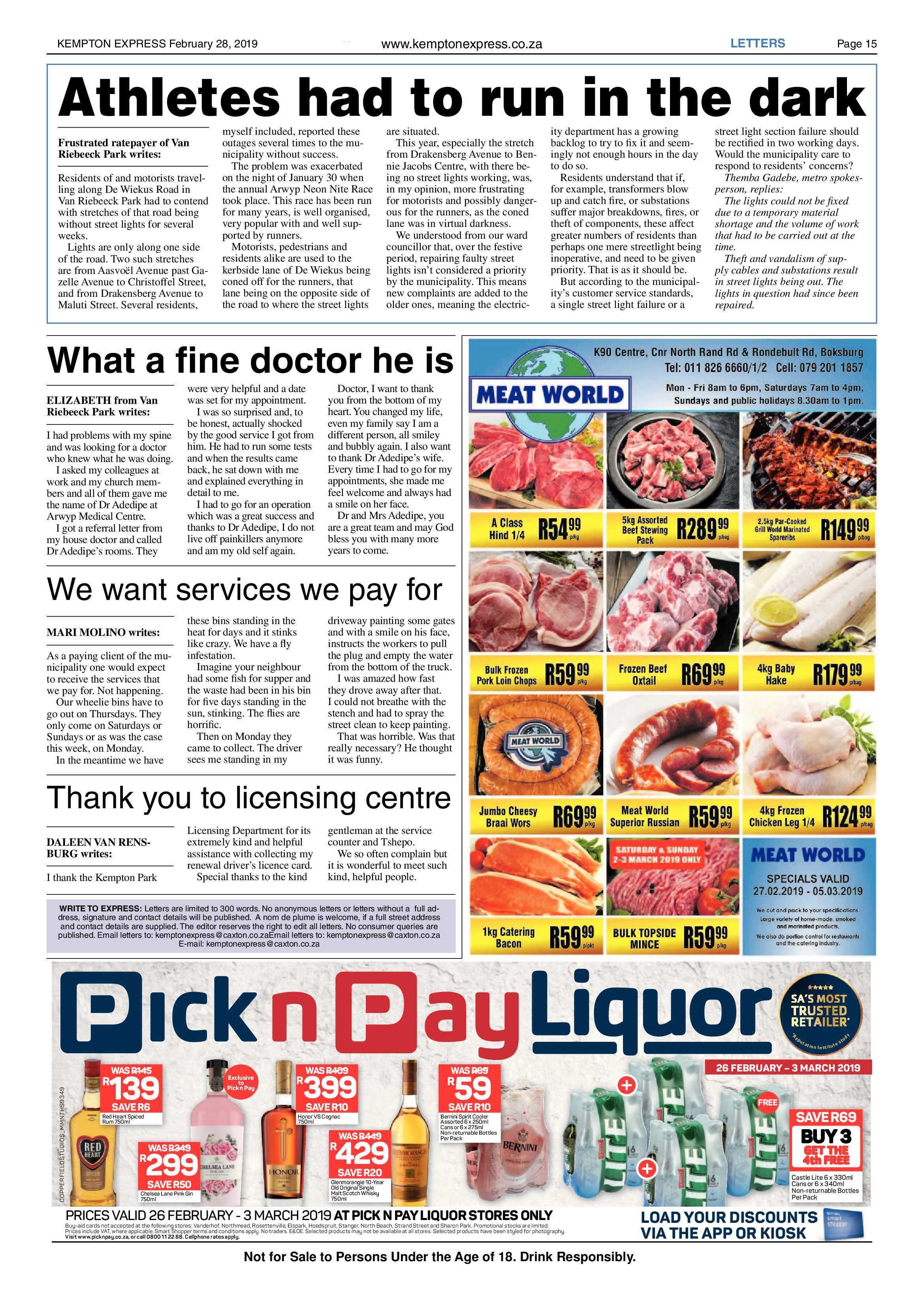 Kempton Express 28 February 2019 page 15