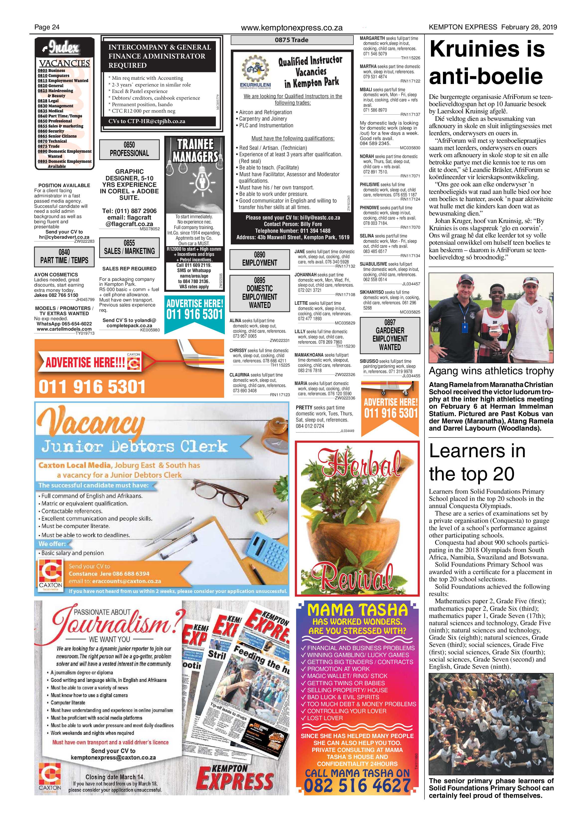 Kempton Express 28 February 2019 page 24