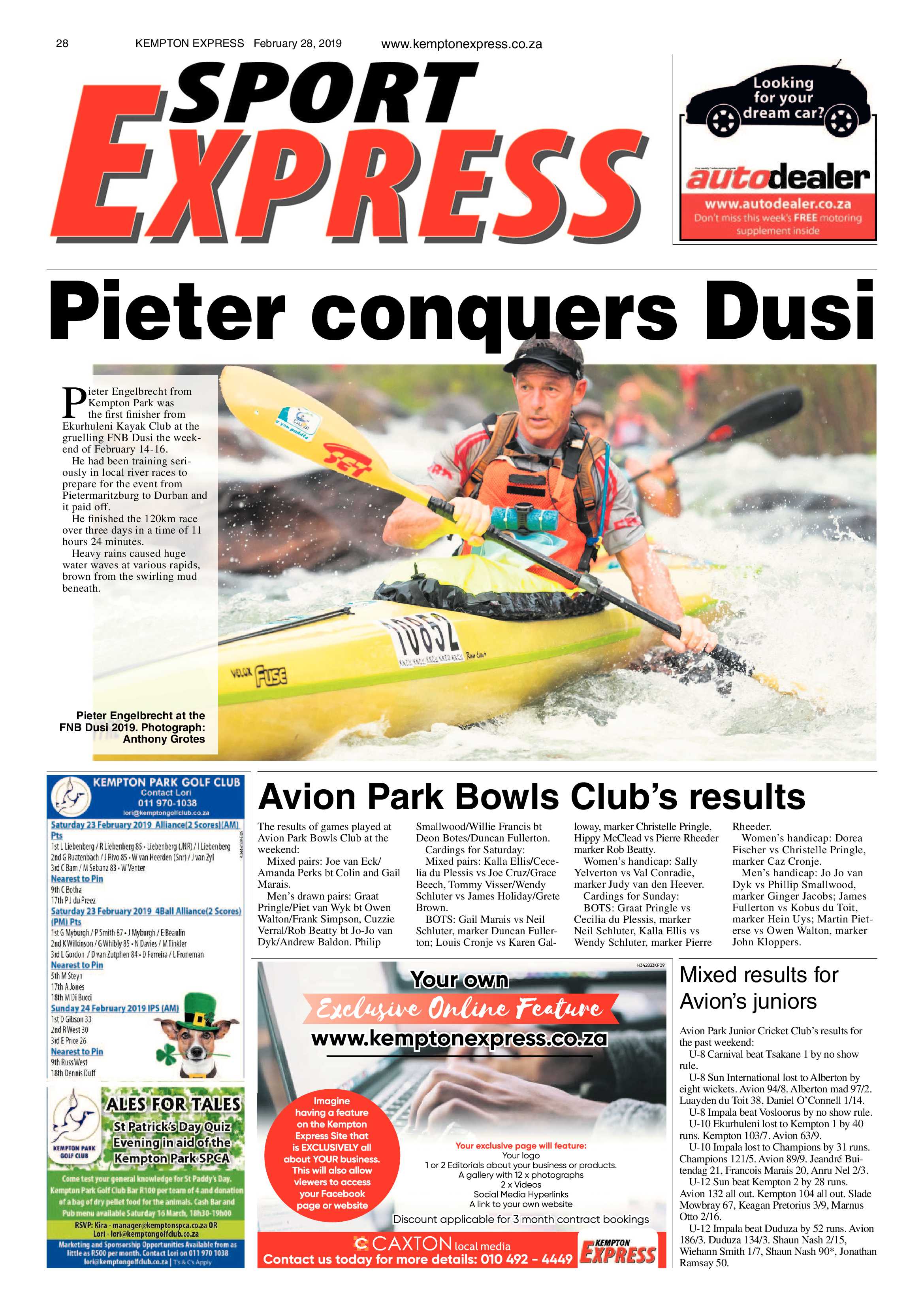 Kempton Express 28 February 2019 page 28