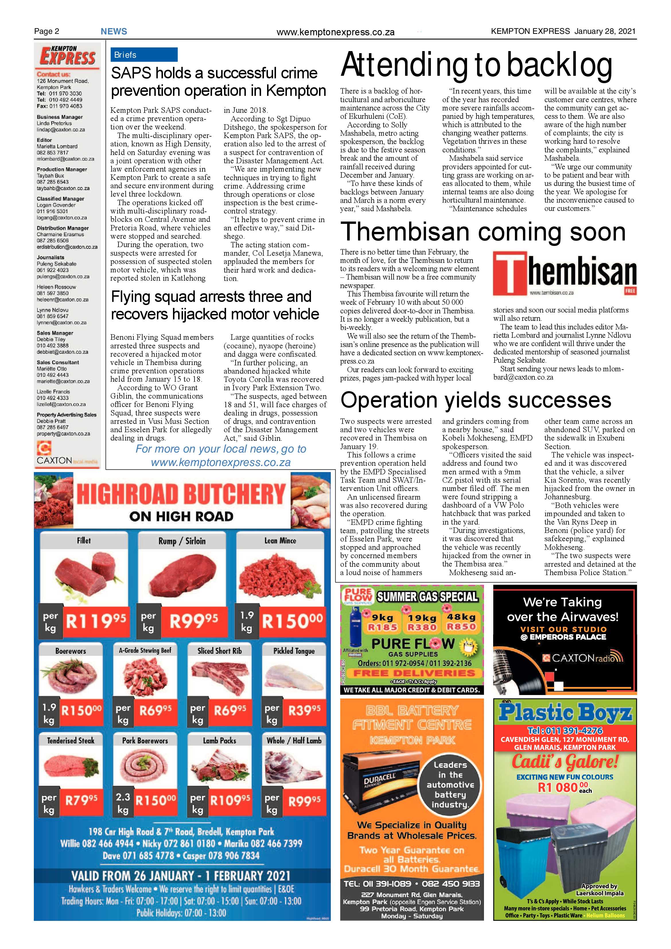 Kempton Express 28 January 2021 page 2