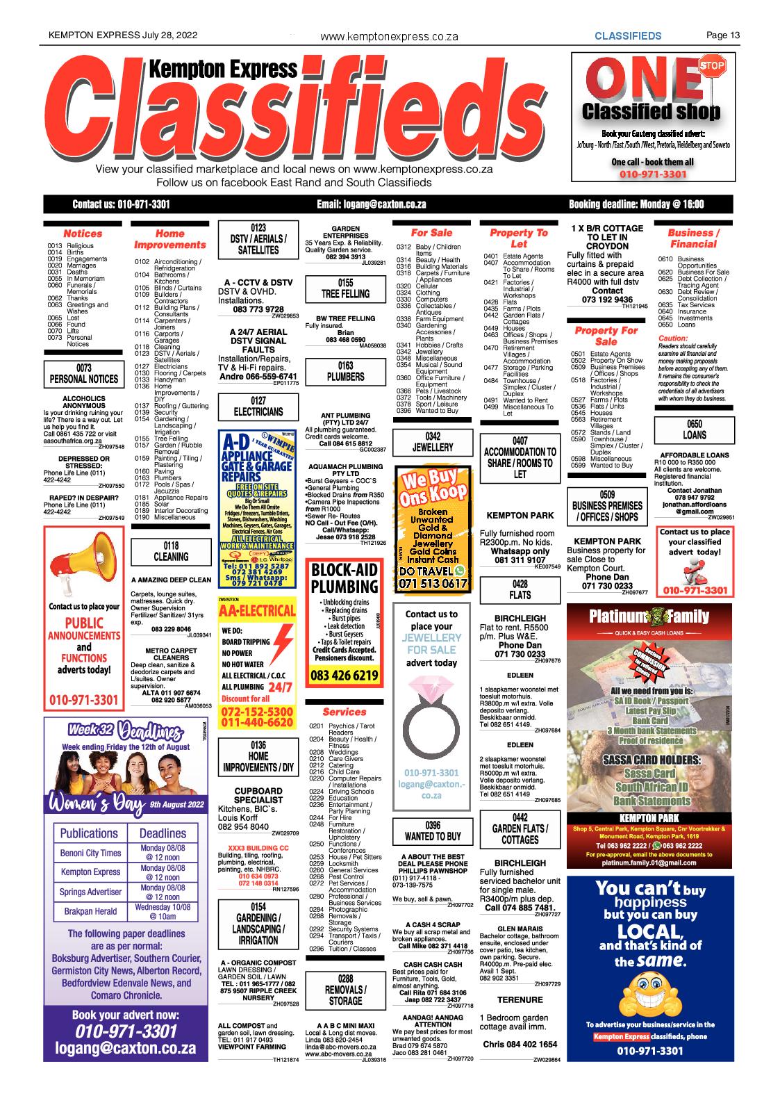 Kempton Express 28 July 2022 page 13