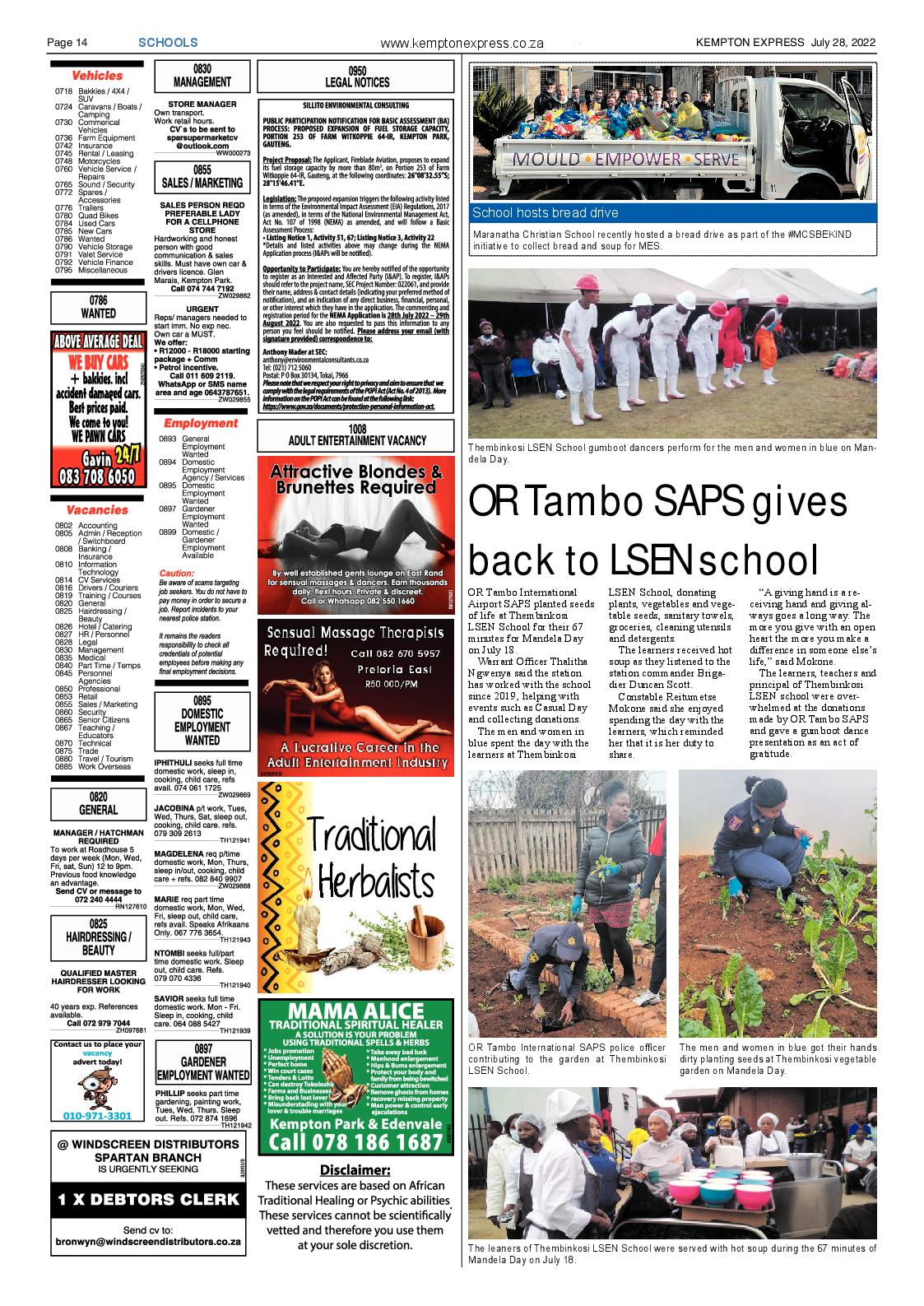 Kempton Express 28 July 2022 page 14