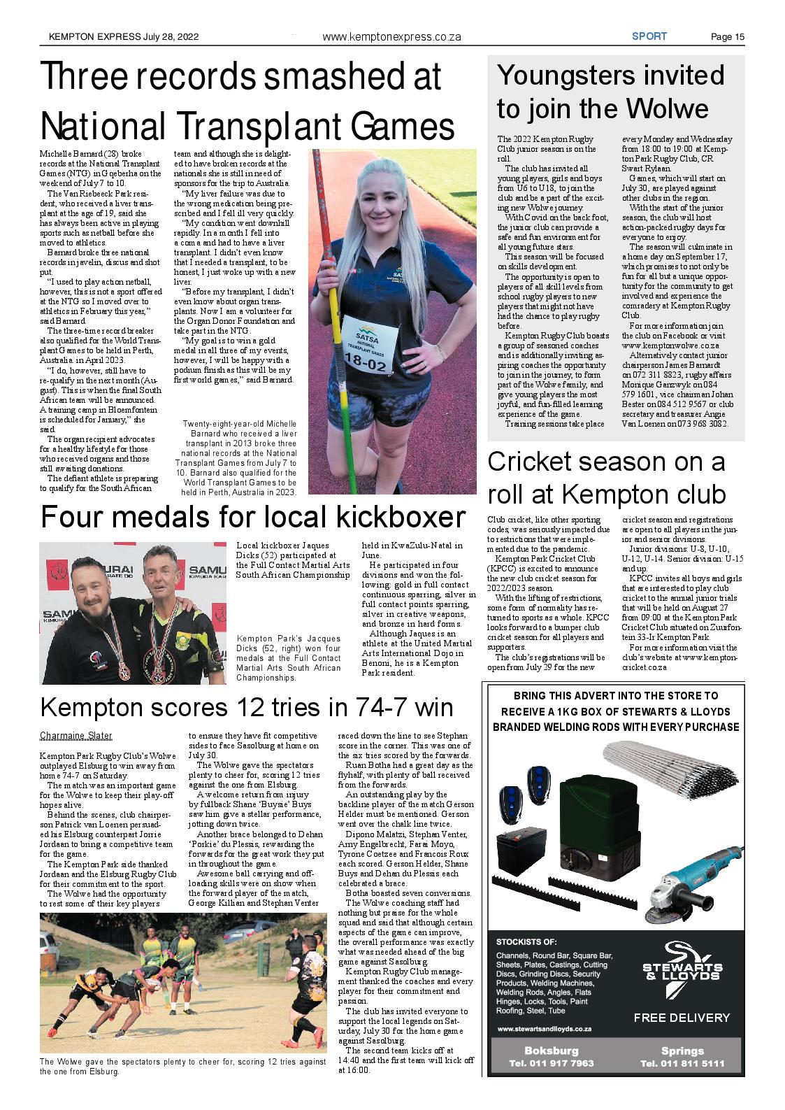 Kempton Express 28 July 2022 page 15