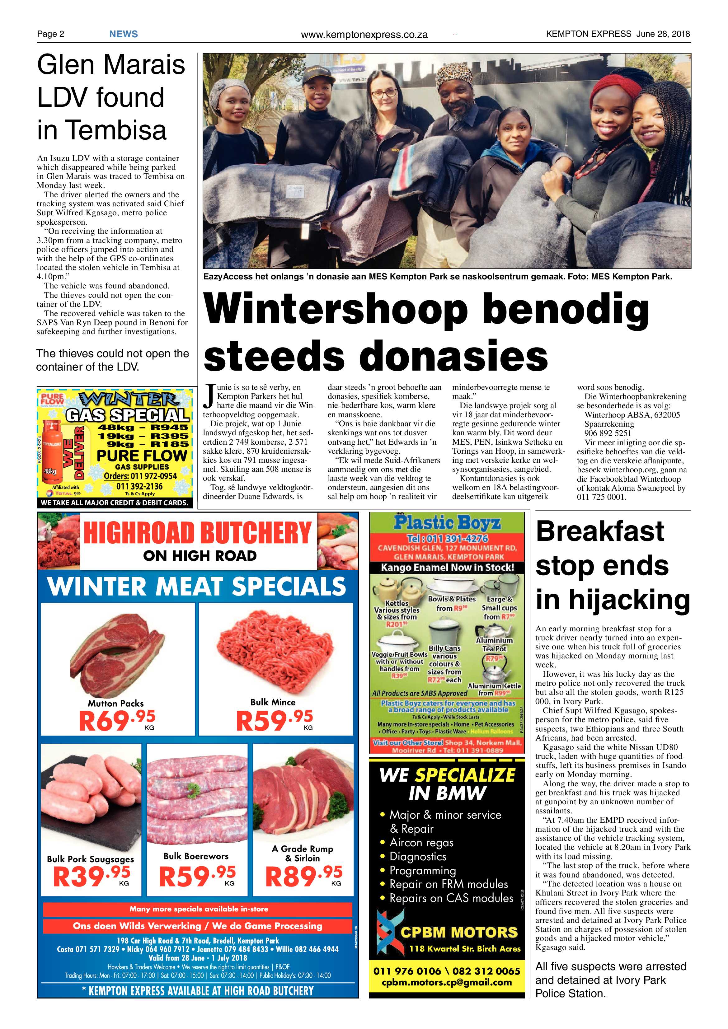 Kempton Express 28 June 2018 page 2