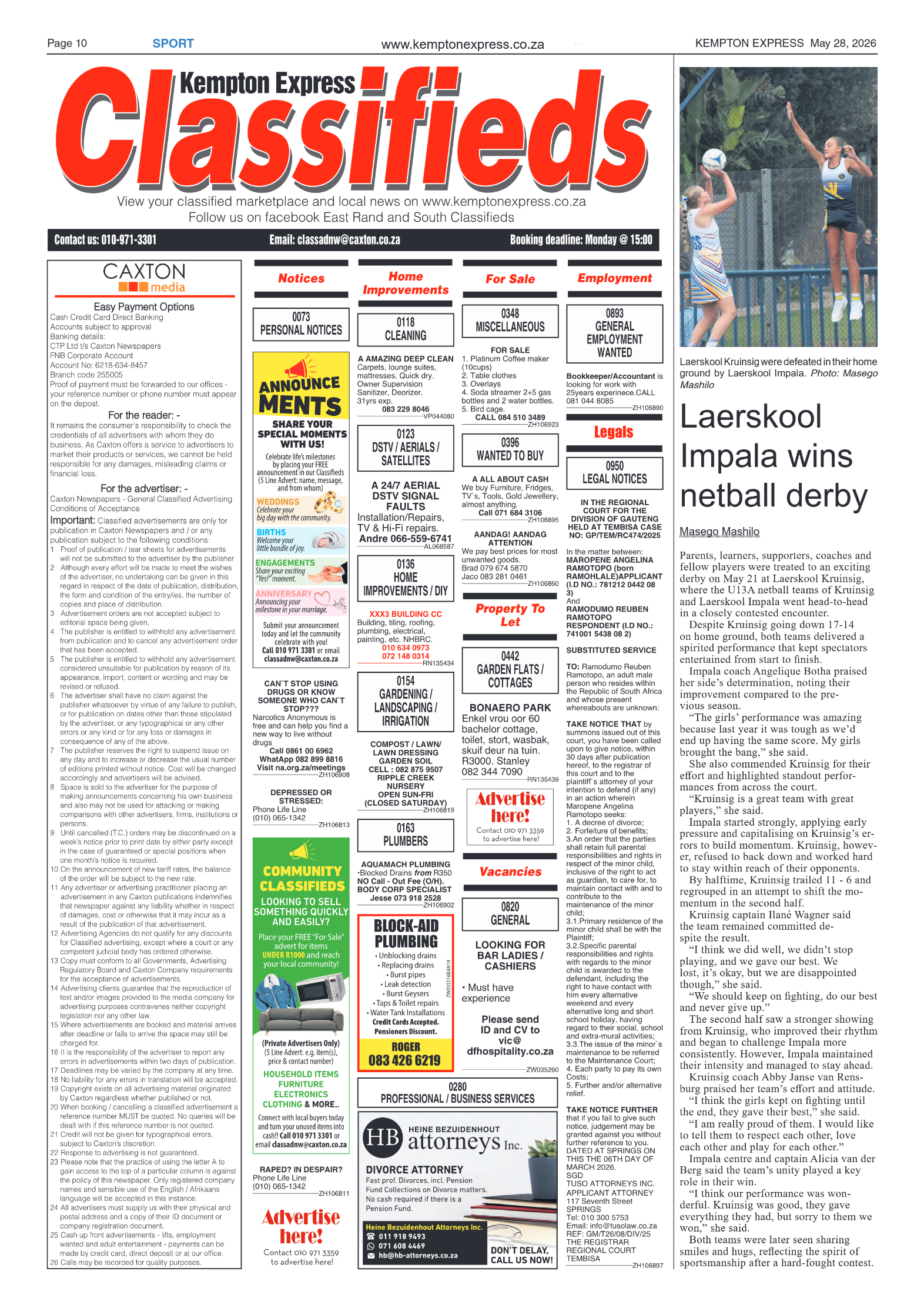 Kempton Express 28 May 2026 page 10