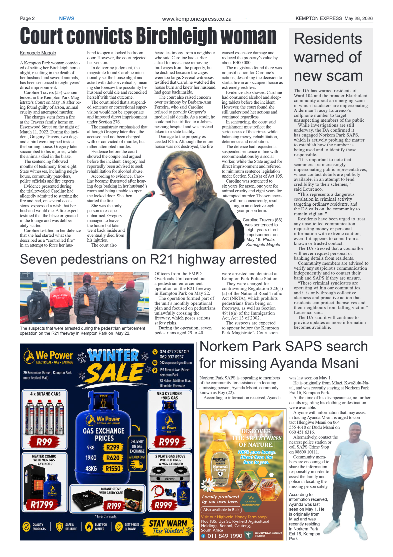 Kempton Express 28 May 2026 page 2