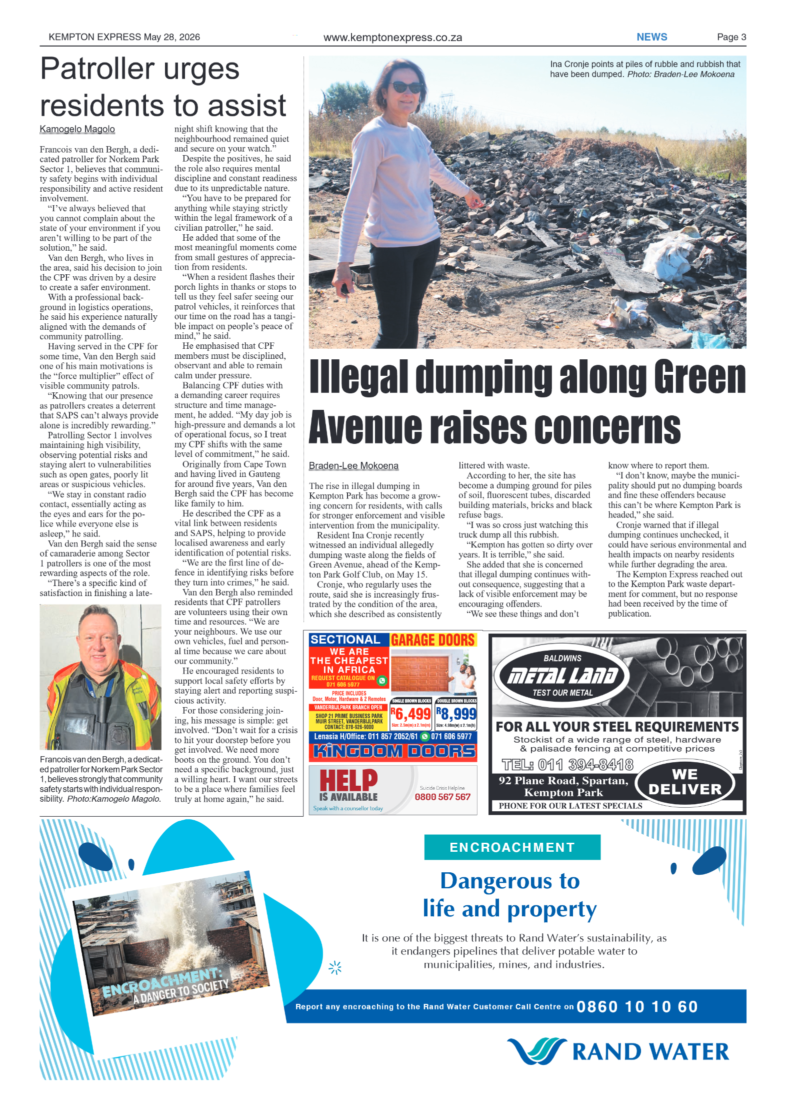 Kempton Express 28 May 2026 page 3