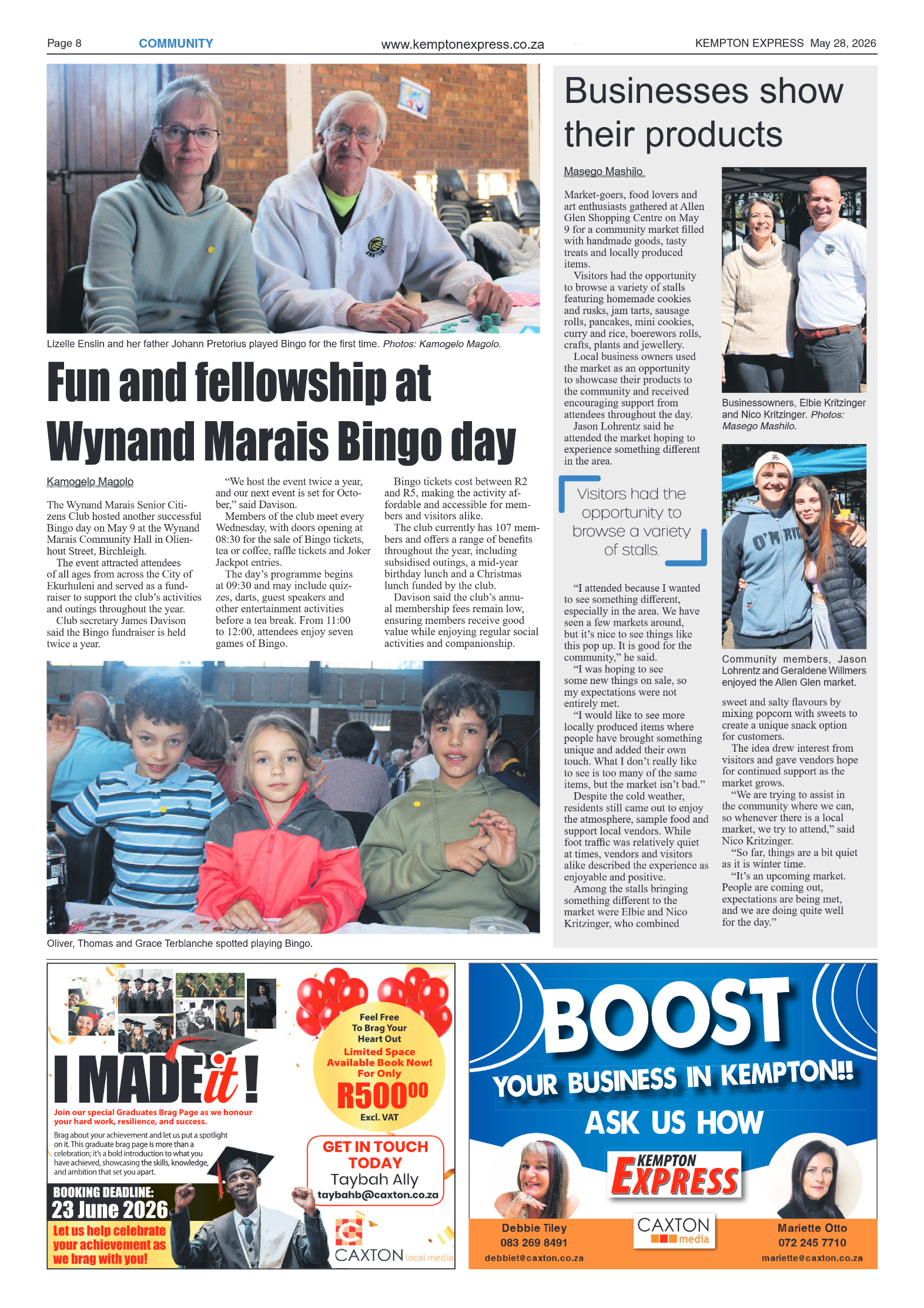 Kempton Express 28 May 2026 page 8
