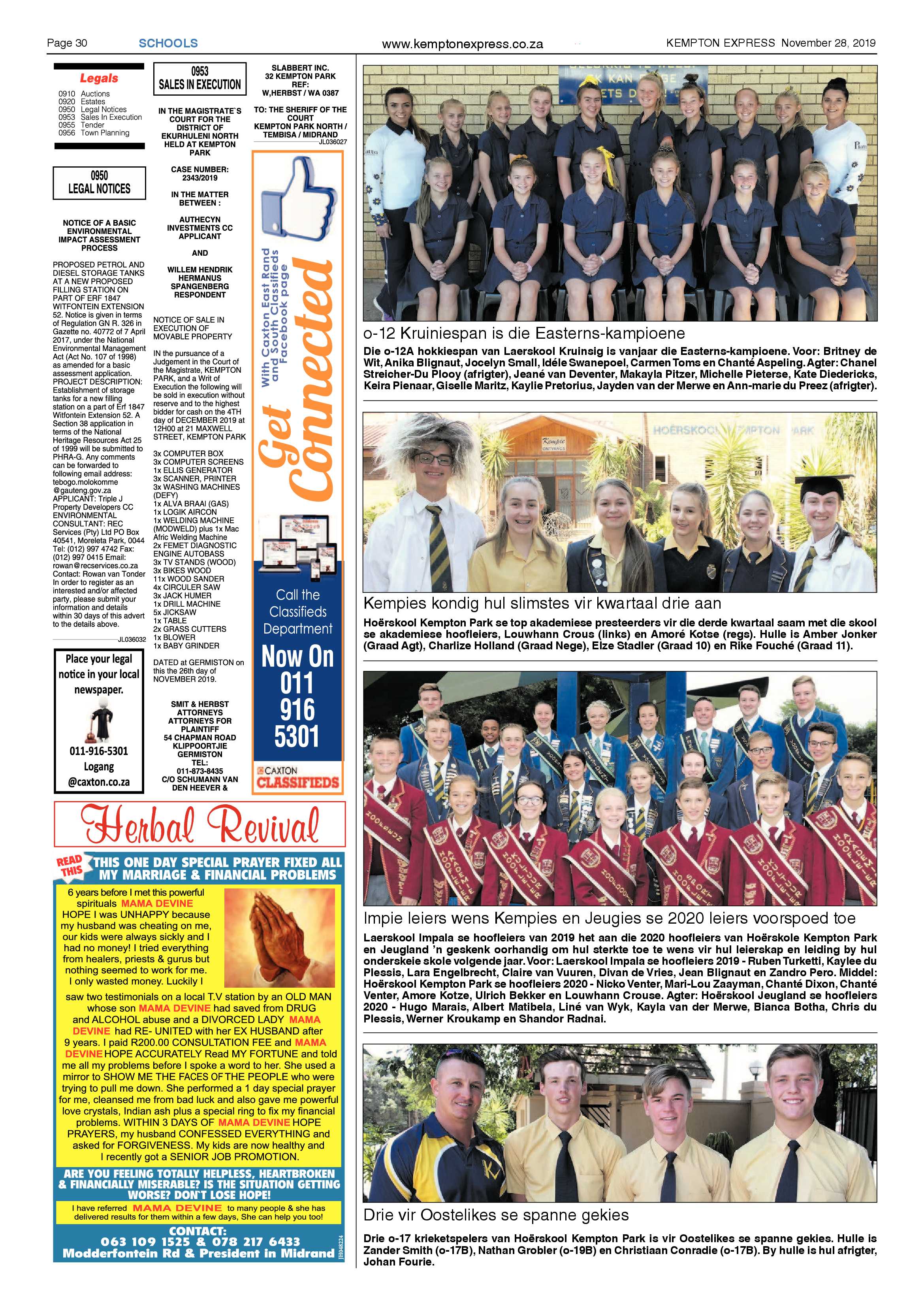 Kempton Express 28 November 2019 page 30