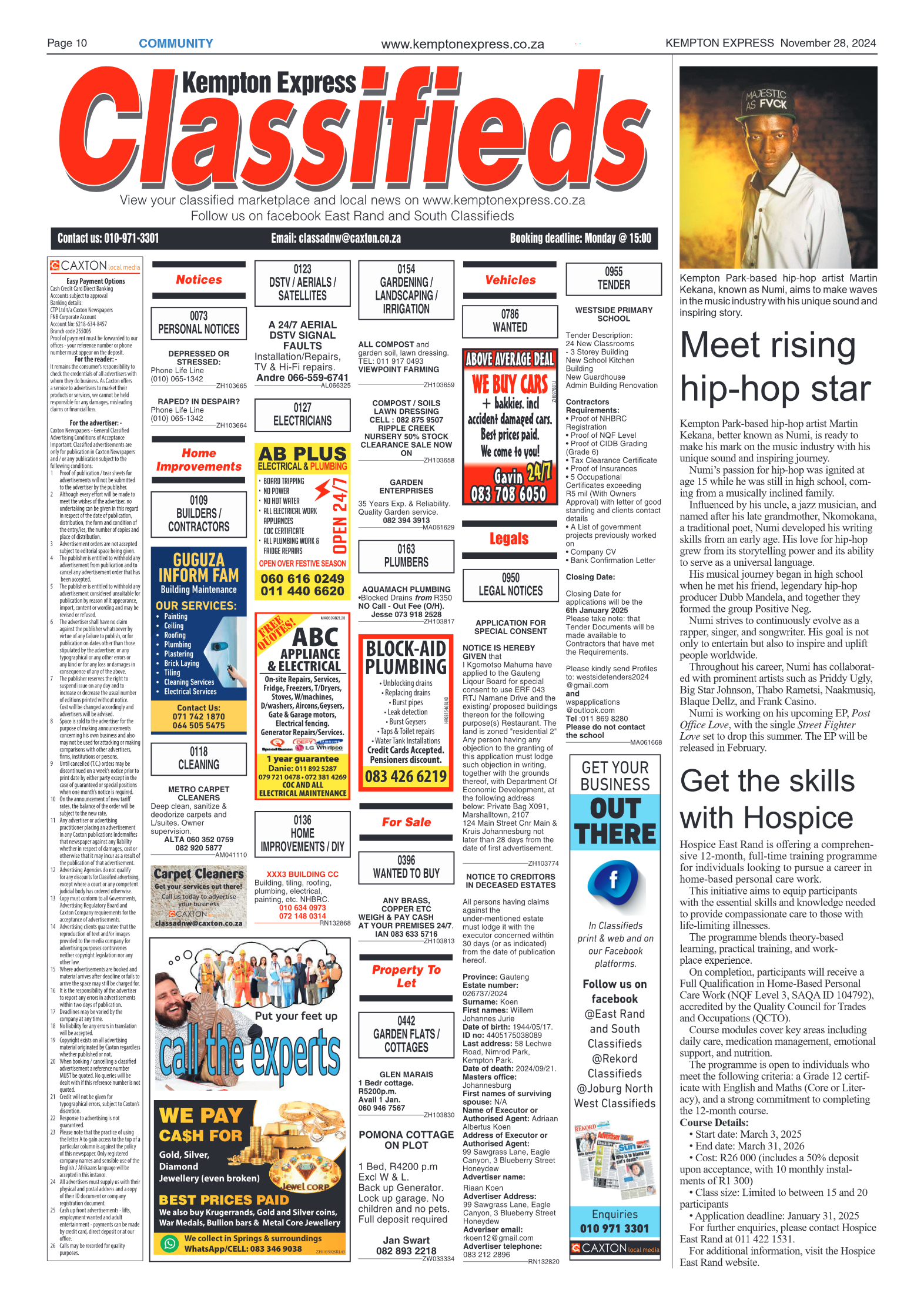 Kempton Express 28 November 2024 page 10