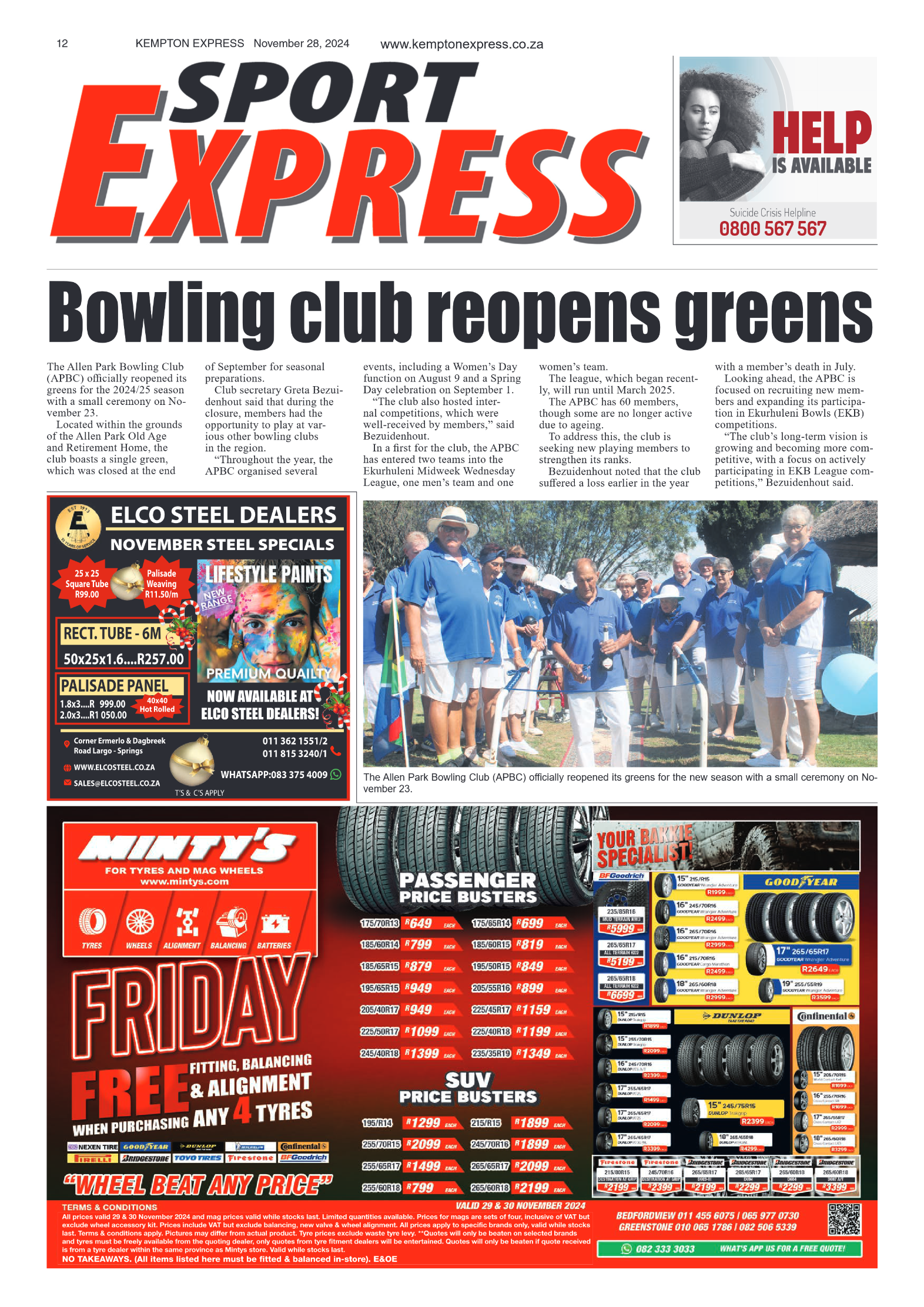 Kempton Express 28 November 2024 page 12