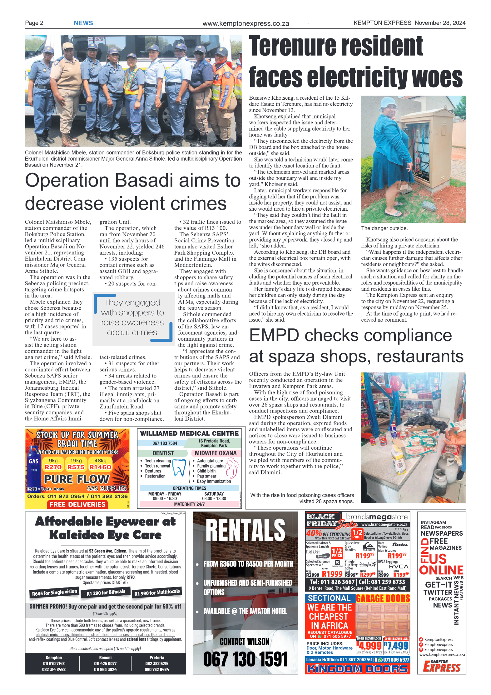 Kempton Express 28 November 2024 page 2