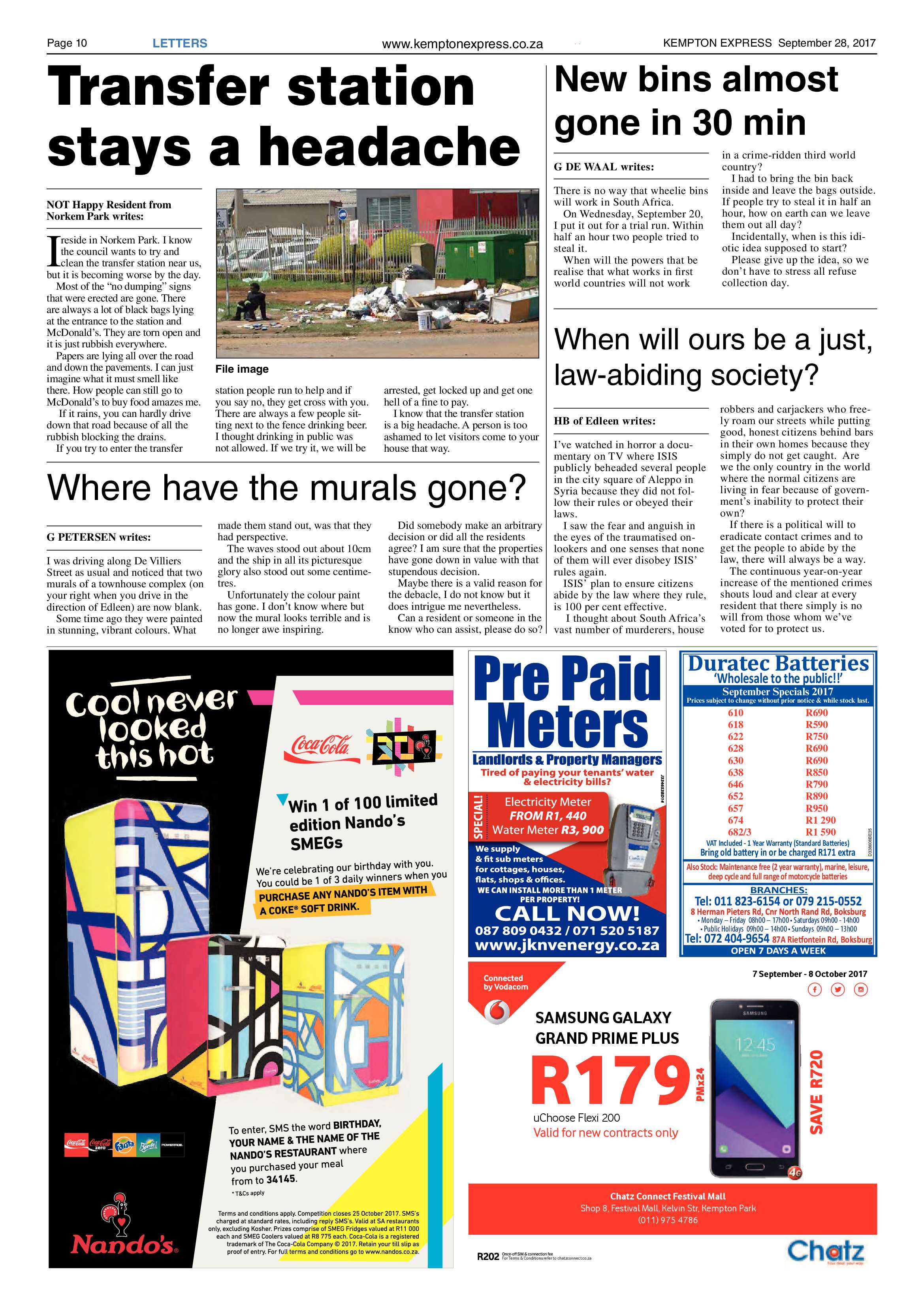 Kempton Express 28 September 2017 page 10