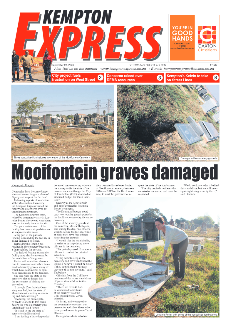 Kempton Express 28 September 2023 page 1