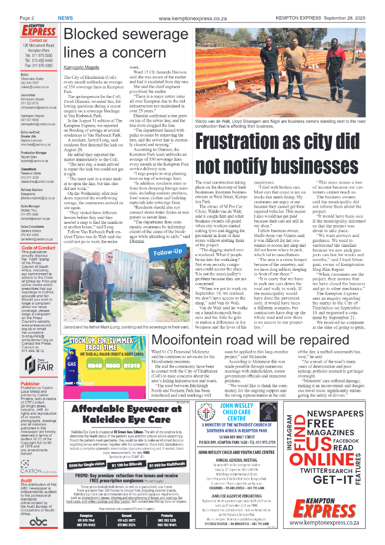 Kempton Express 28 September 2023 page 2