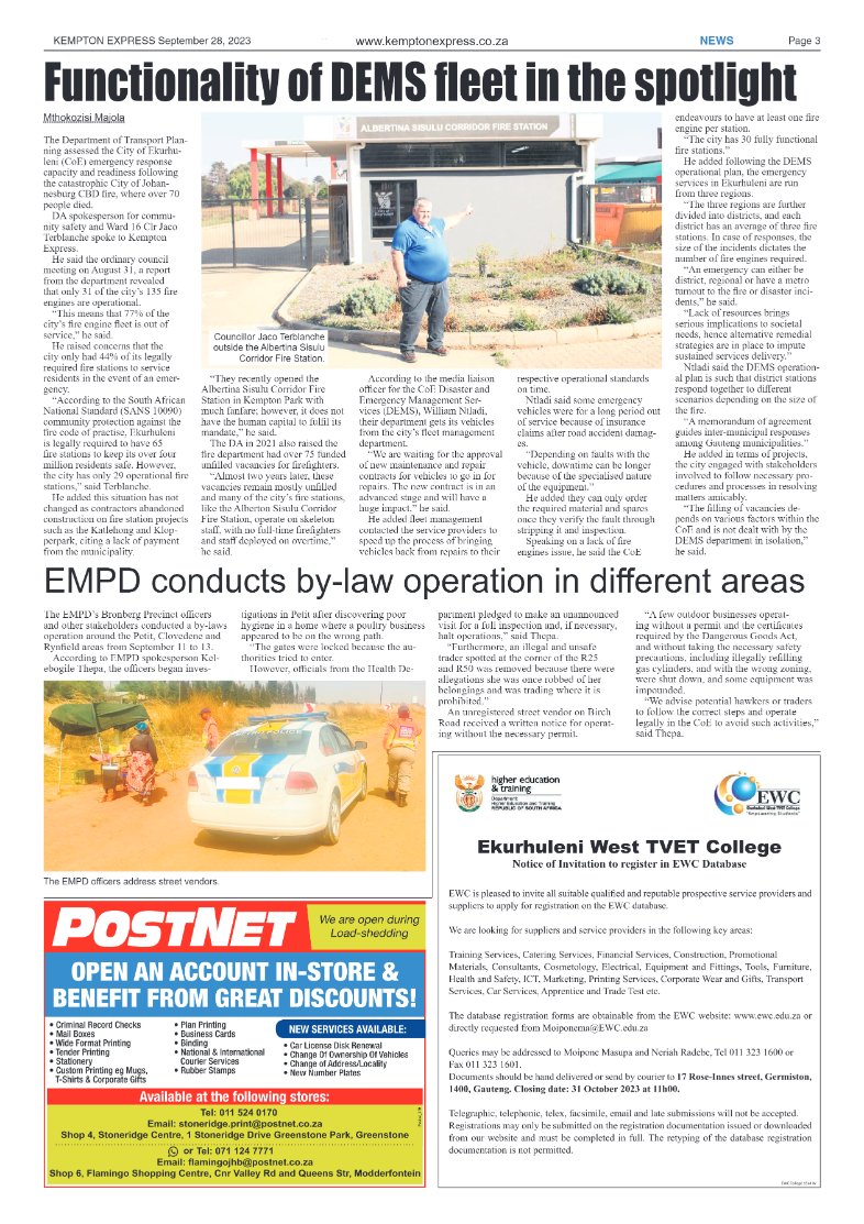 Kempton Express 28 September 2023 page 3