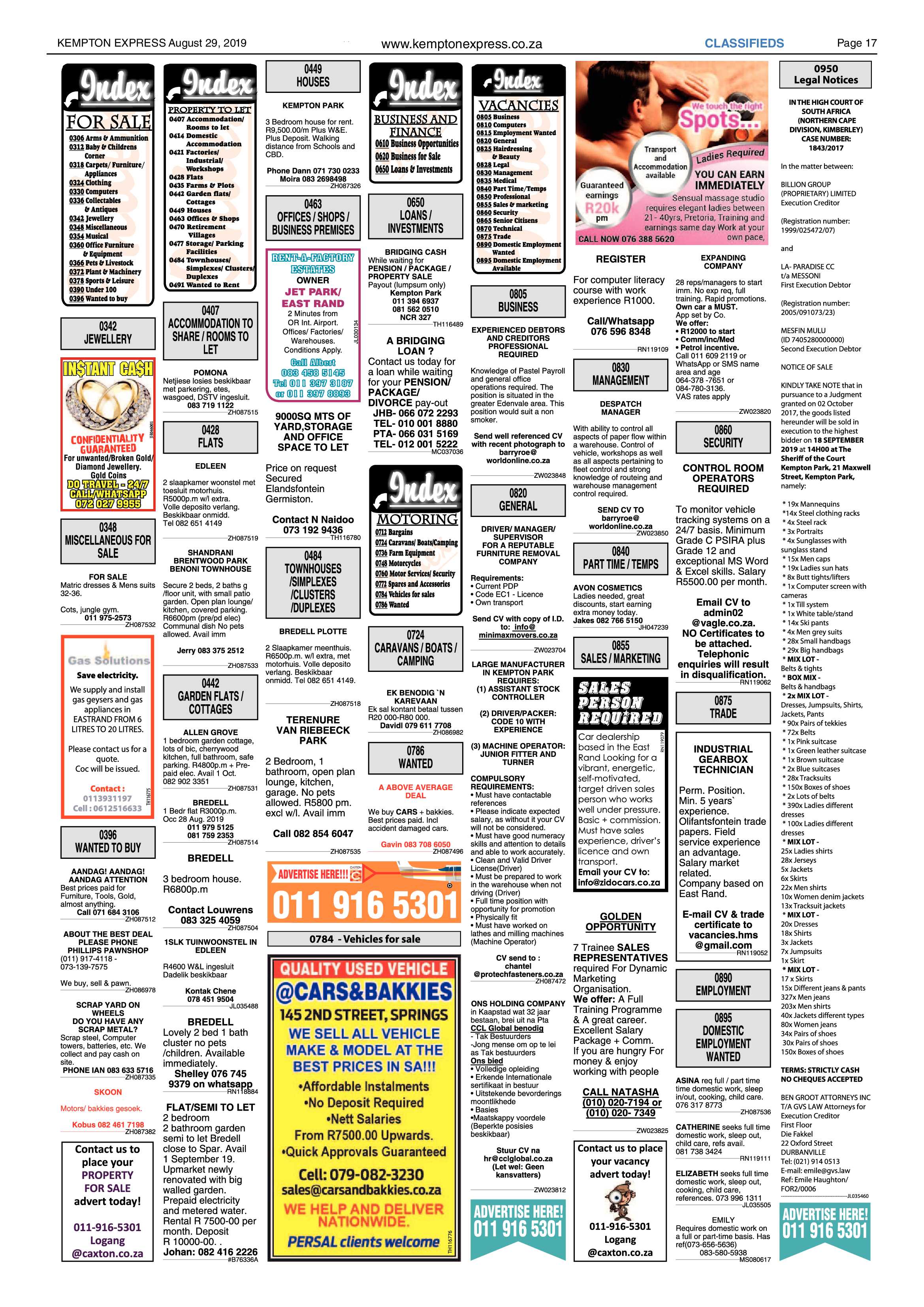 Kempton Express 29 August 2019 page 17