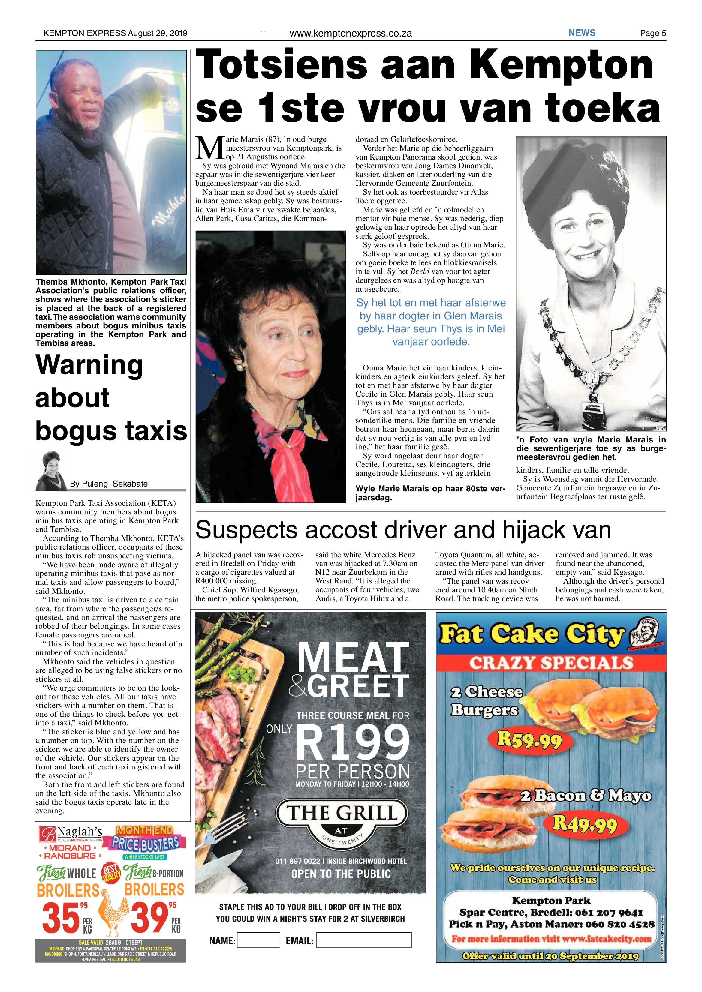 Kempton Express 29 August 2019 page 5